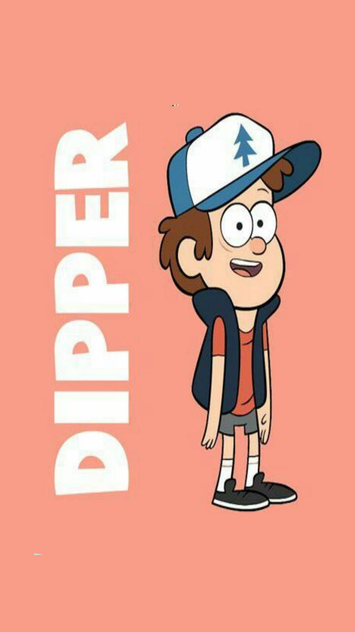 Dipper Pines Peach Background Background