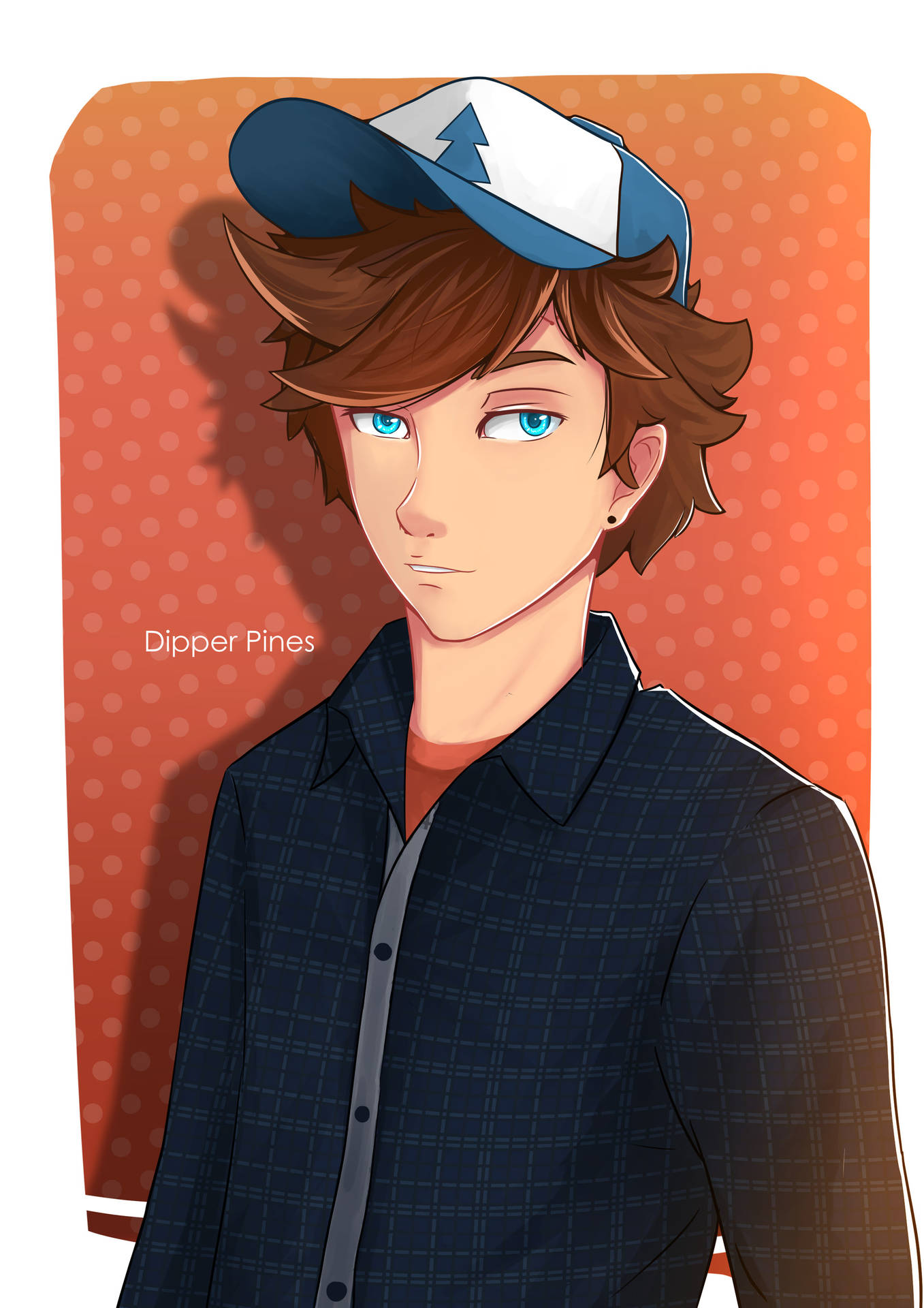 Dipper Pines Teen Version Background
