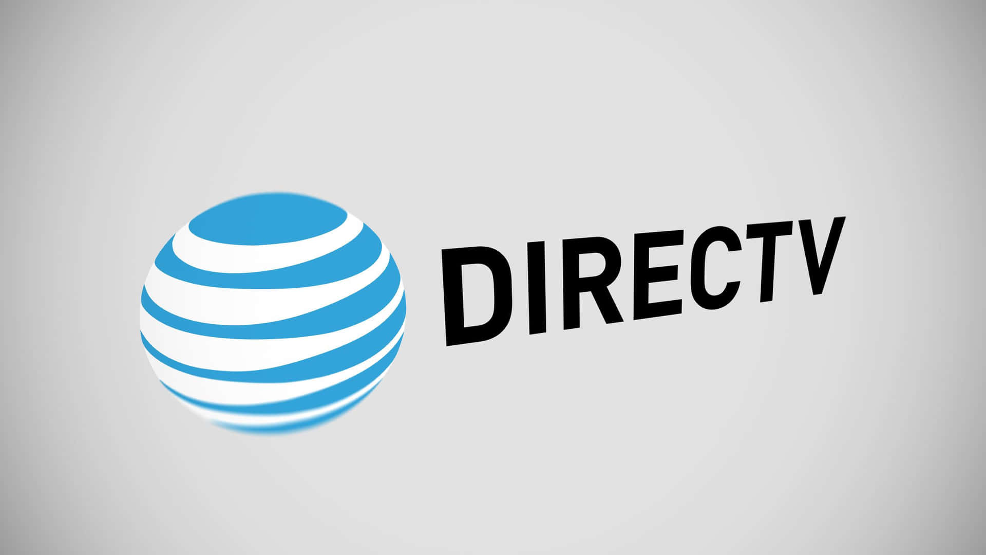 Direct Tv Logo On A Gray Background Background