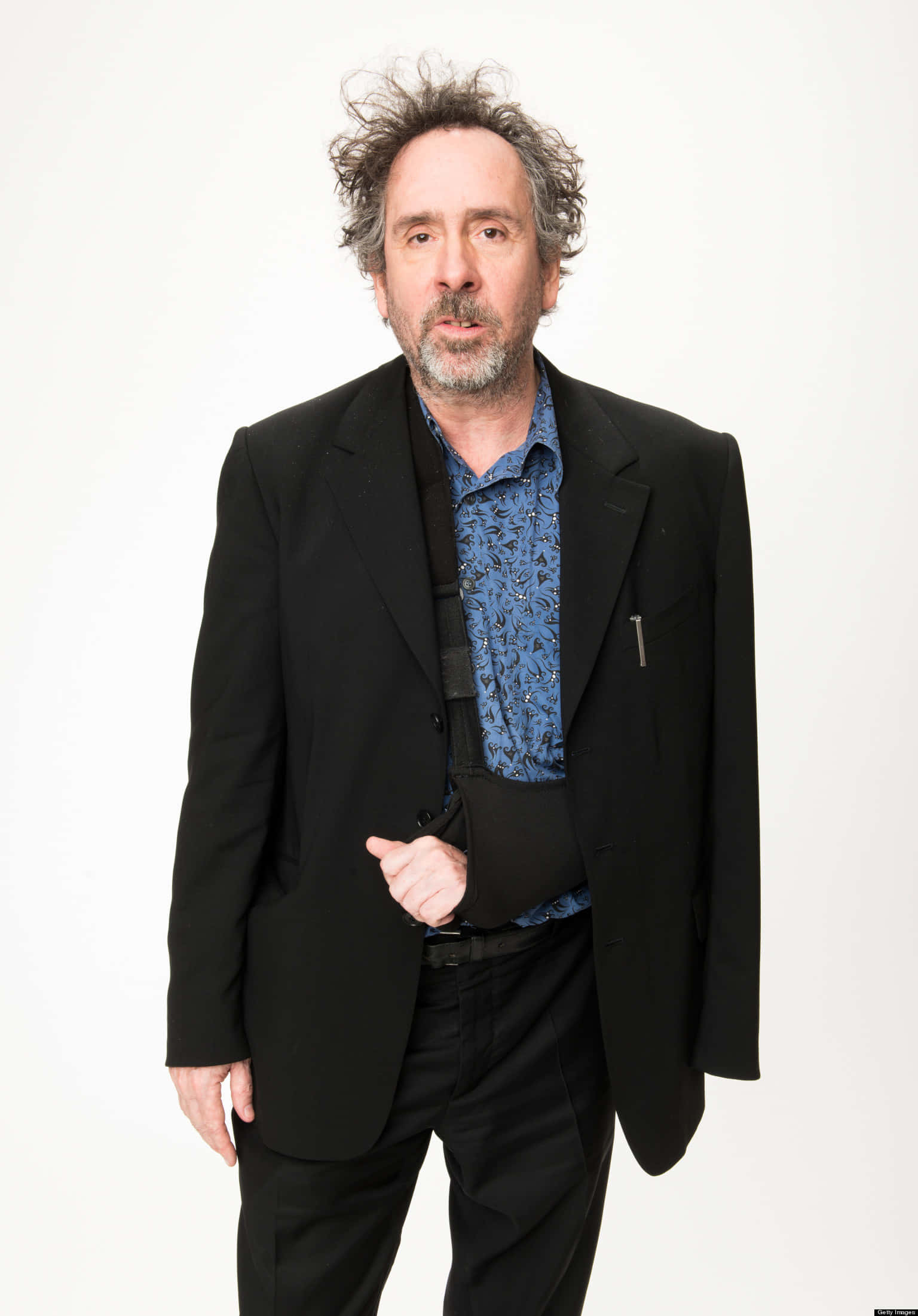 Director Tim Burton At The Premiere Of Alice Through The Looking Glass. Background