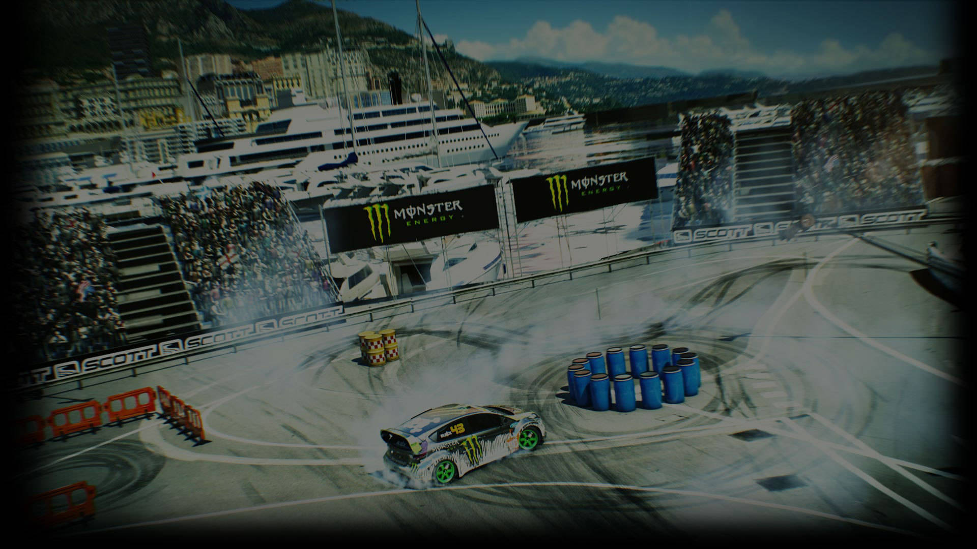 Dirt 3 Aerial View Background