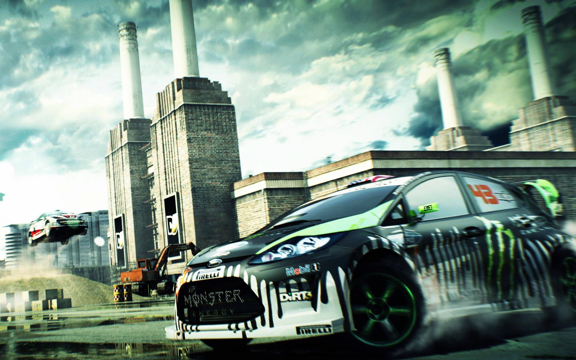 Dirt 3 Power Station Background