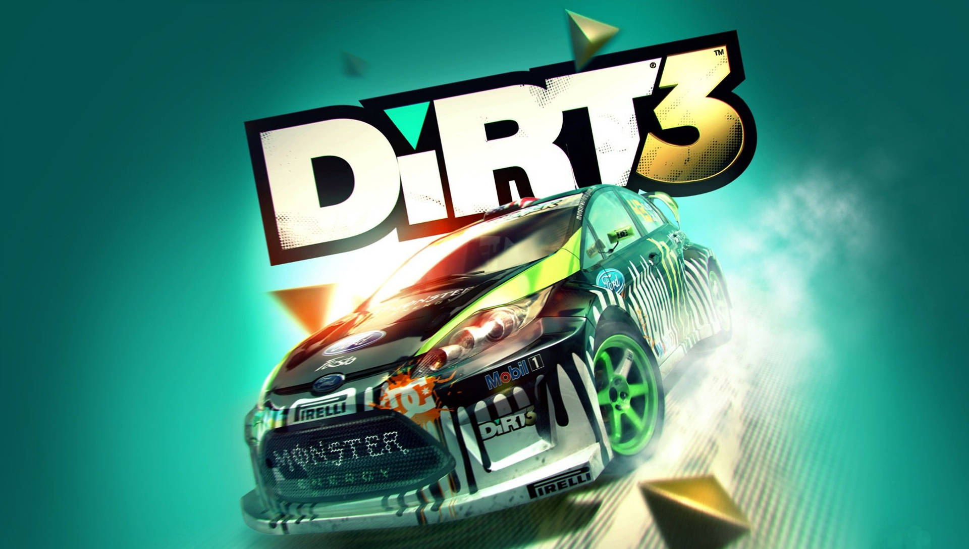Dirt 3 Promo Poster Background