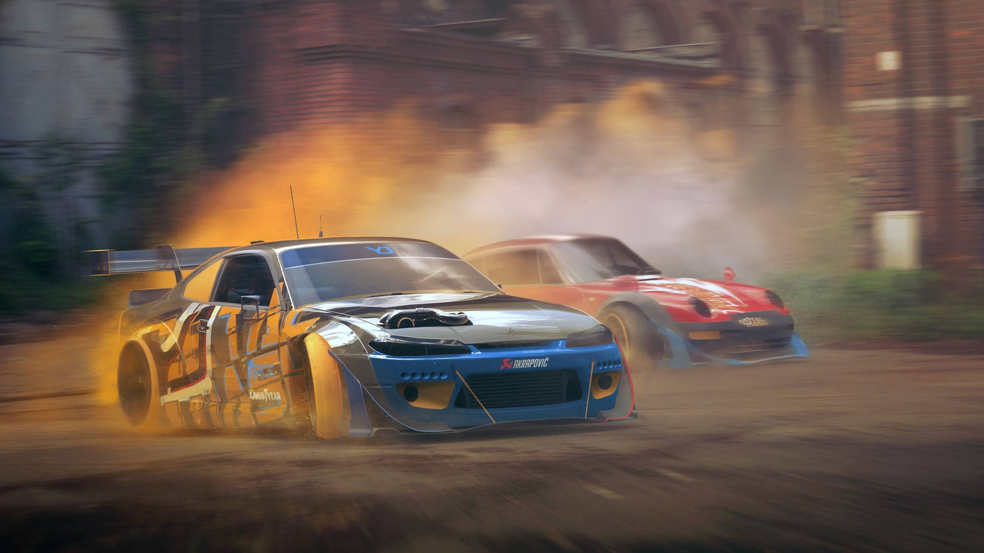 Dirt Drift Racing - Screenshot 1 Background