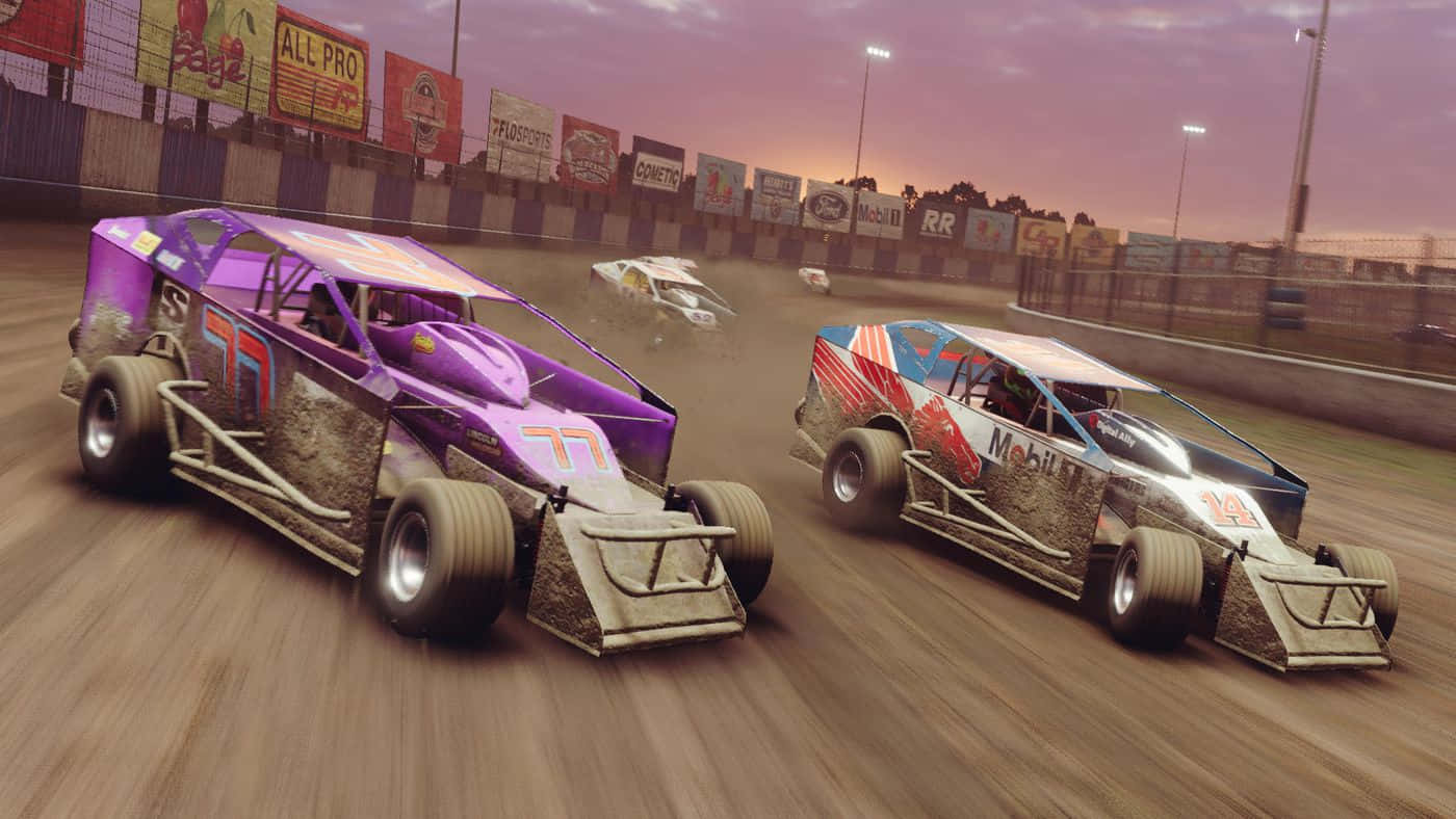 Dirt Racing - A Racing Game Background