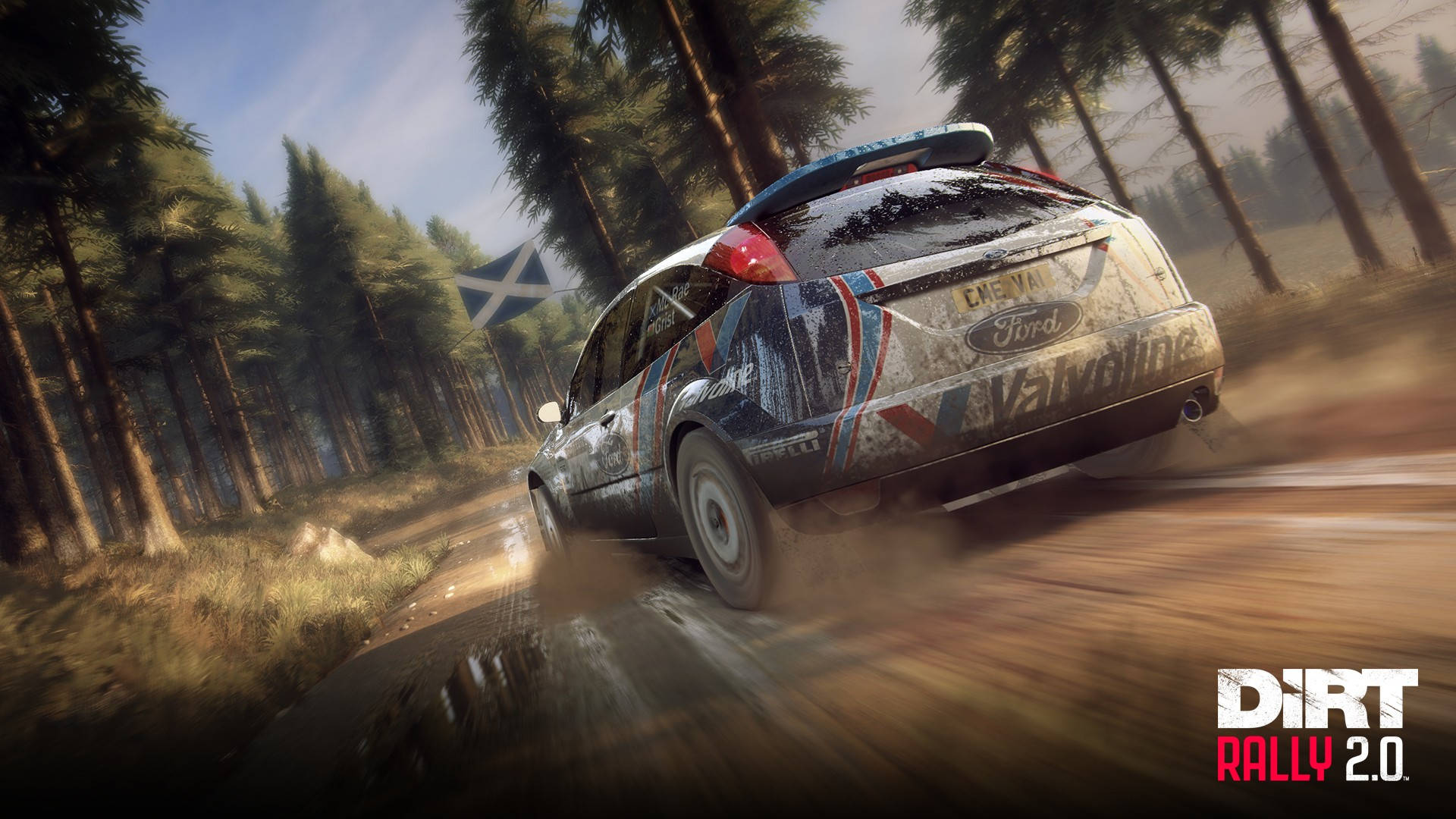 Dirt Rally Ford Fiesta Background