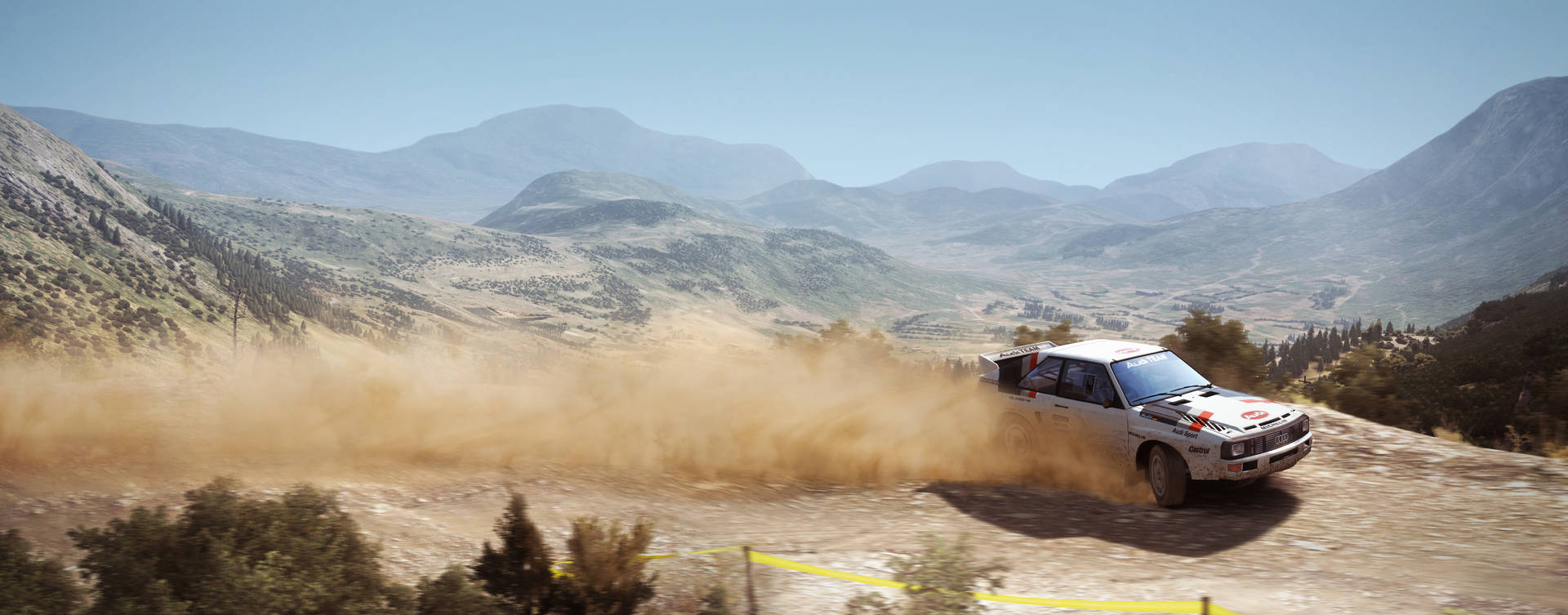 Dirt Rally Mountain Peak Road