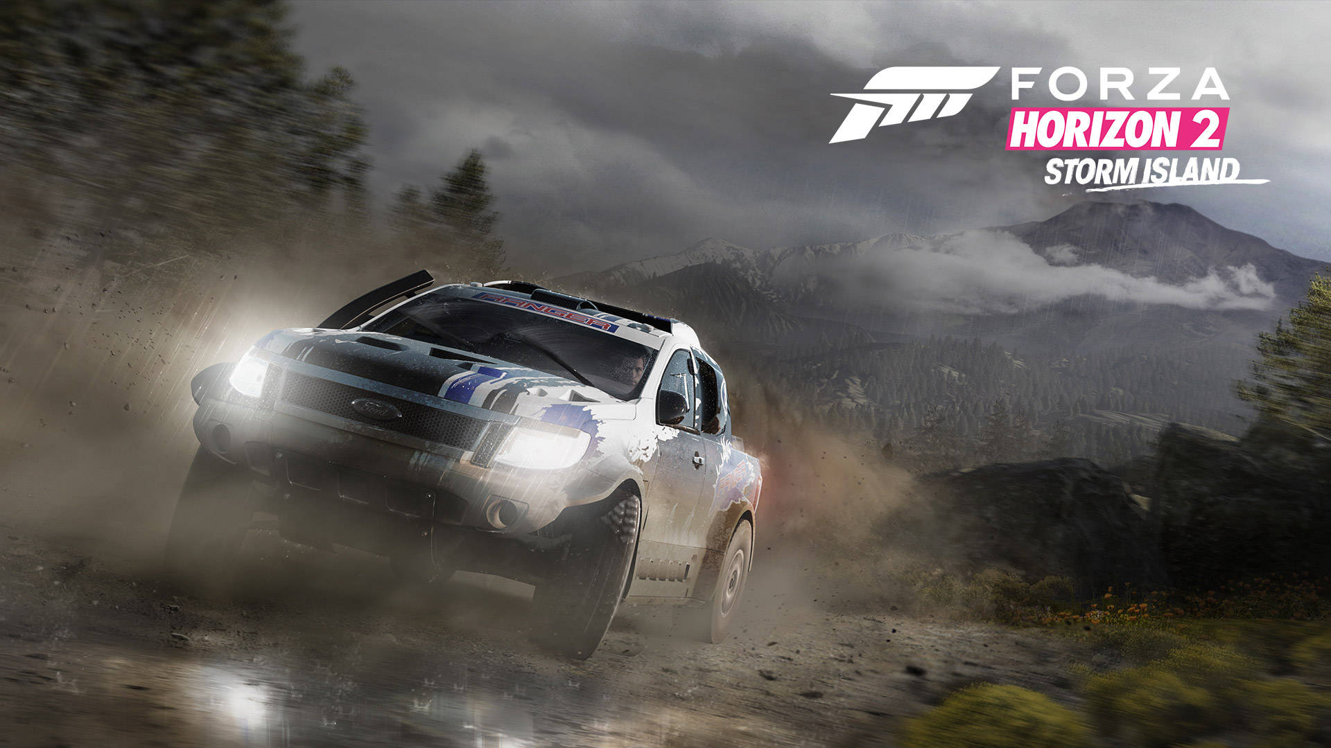 Dirt Road In Forza Horizon Background