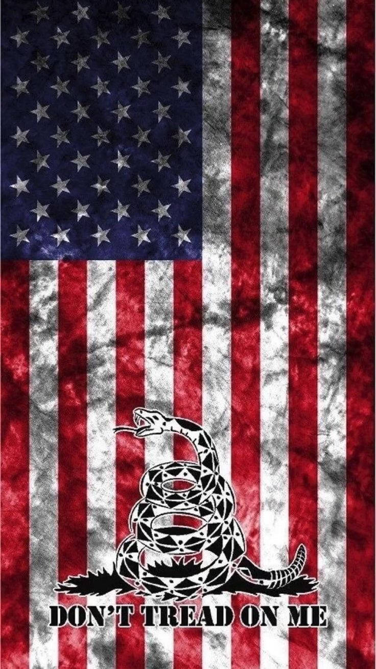 Dirty Flag Of America Iphone Background