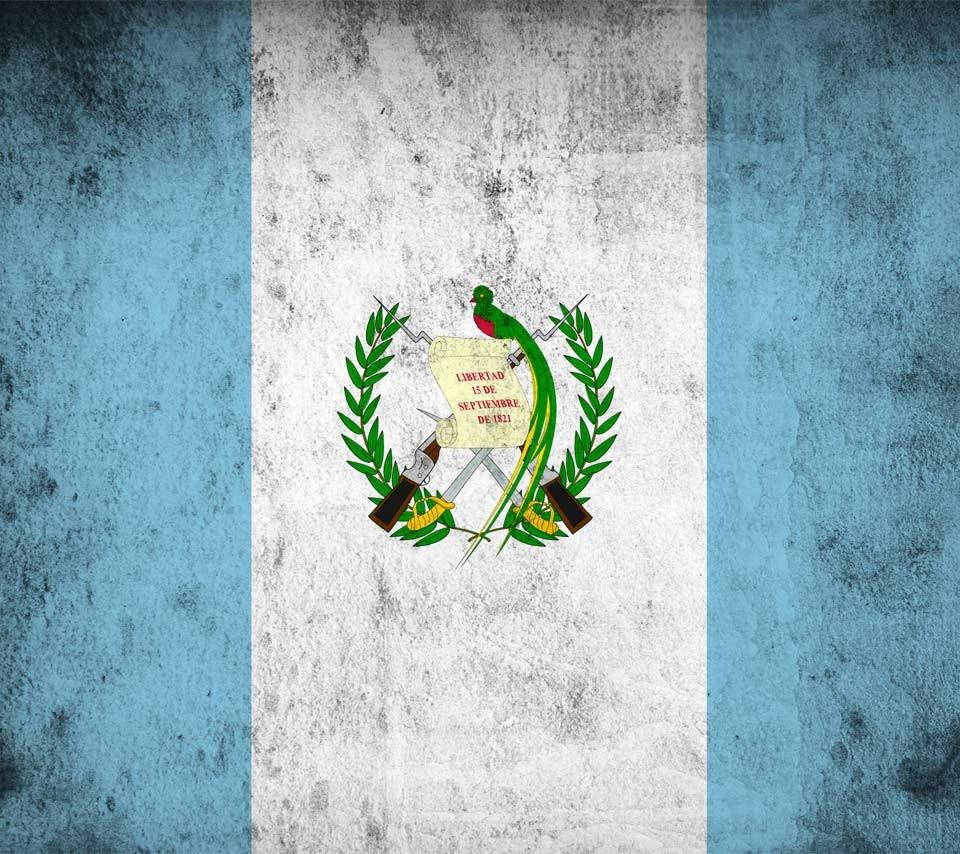 Dirty Guatemala Flag Background