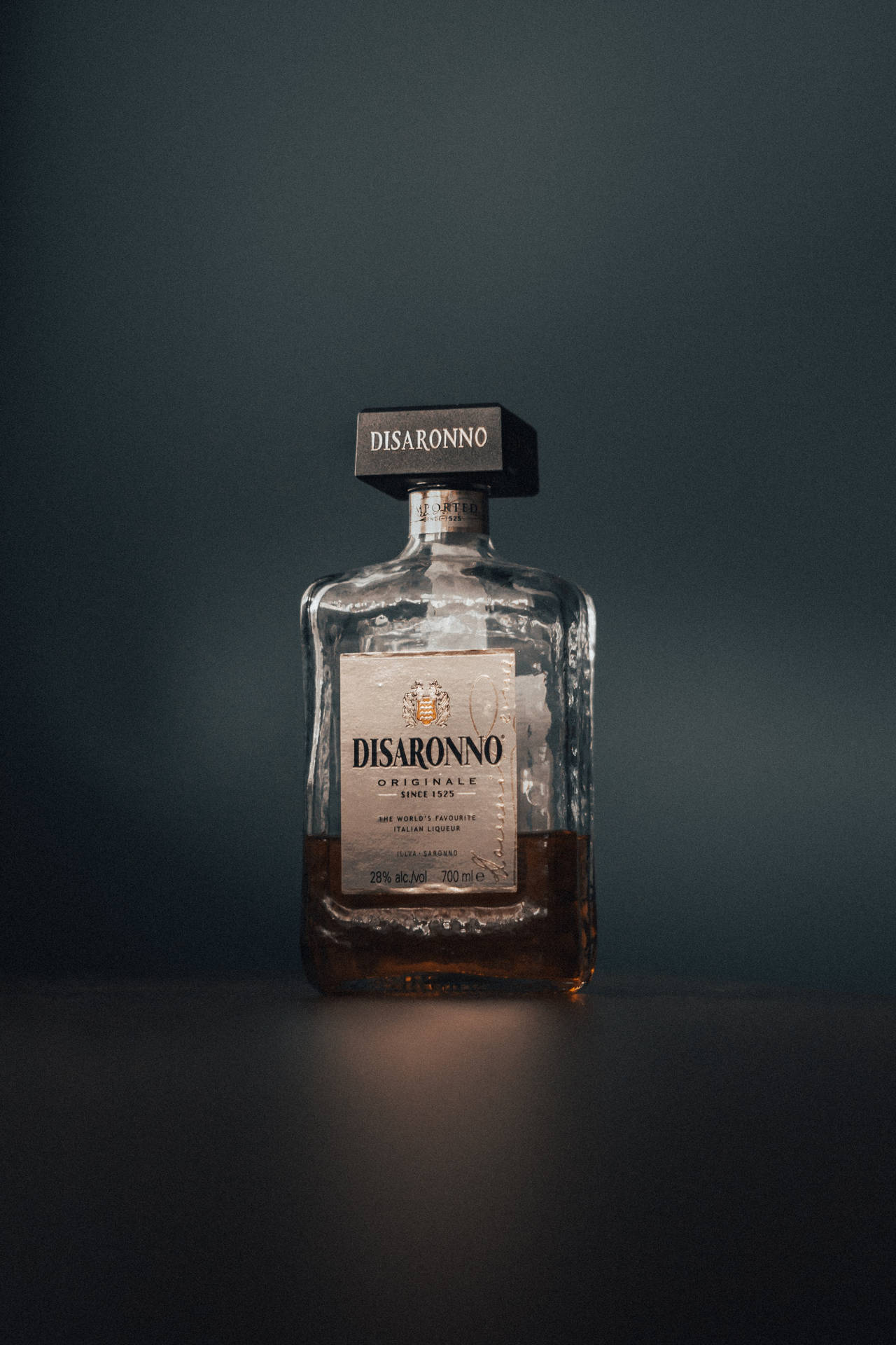 Disaronno Whiskey Liquor Bottle