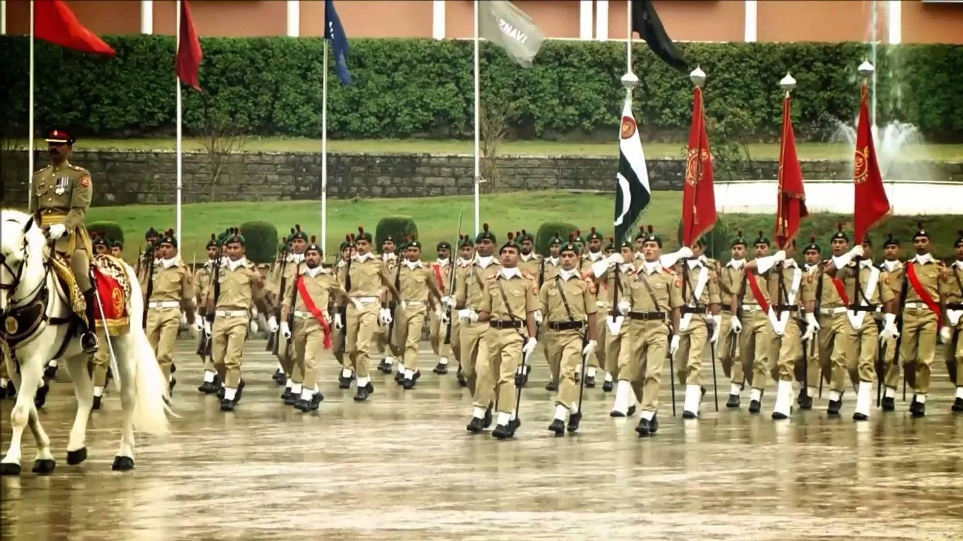 Disciplined Pakistan Army Background