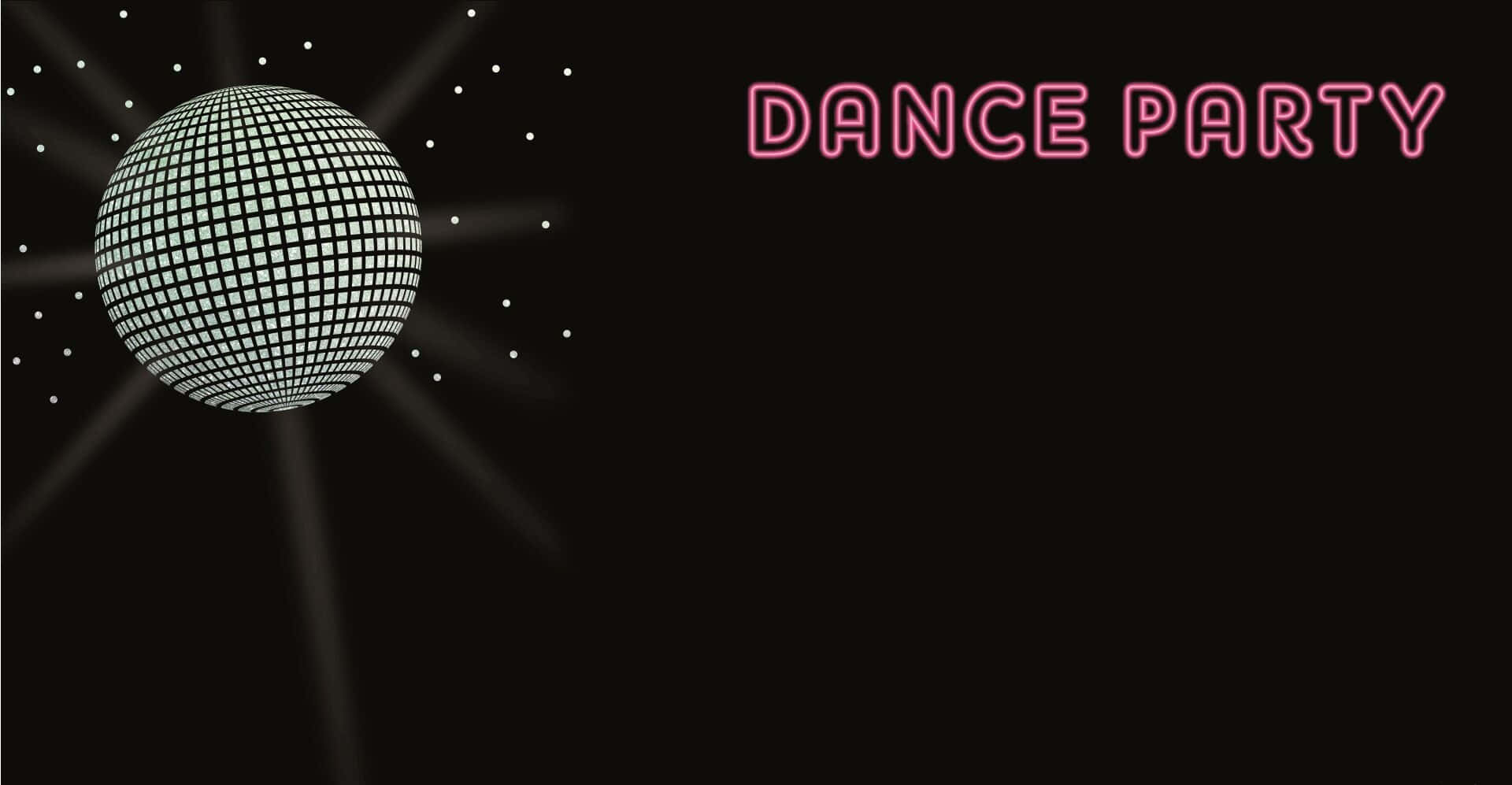 Disco Ball Zoom Party Background