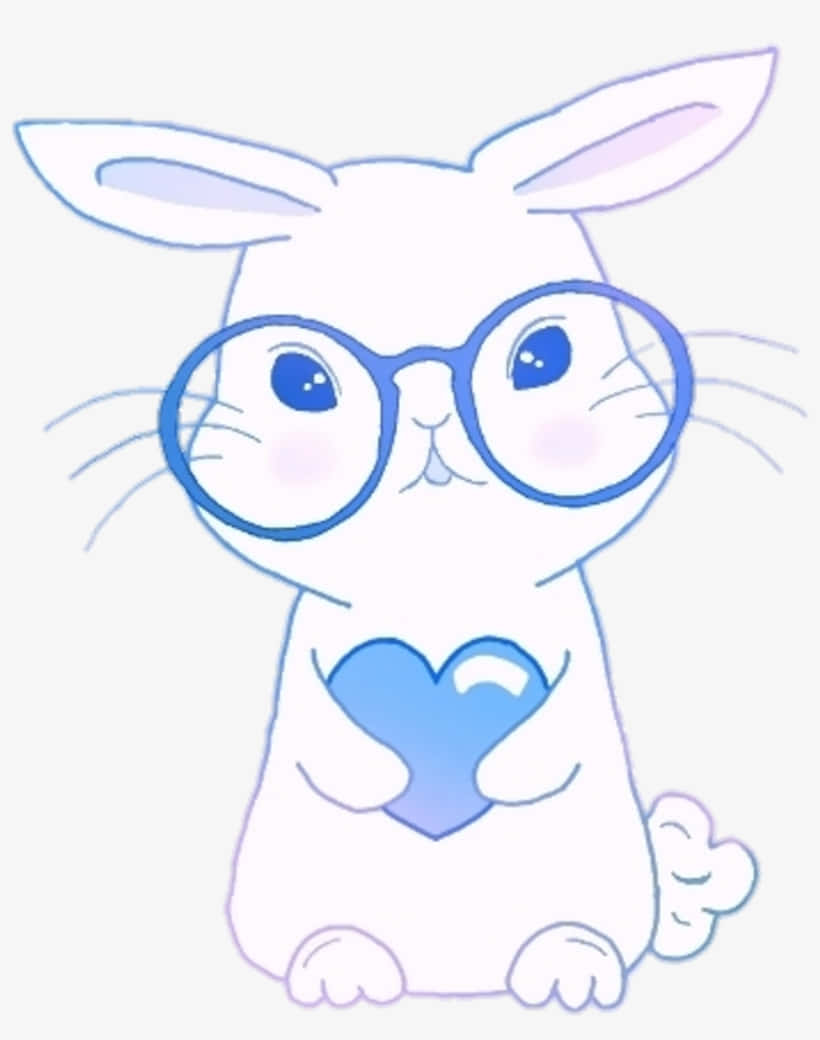 Discord Anime Pfp Cute Bunny Background