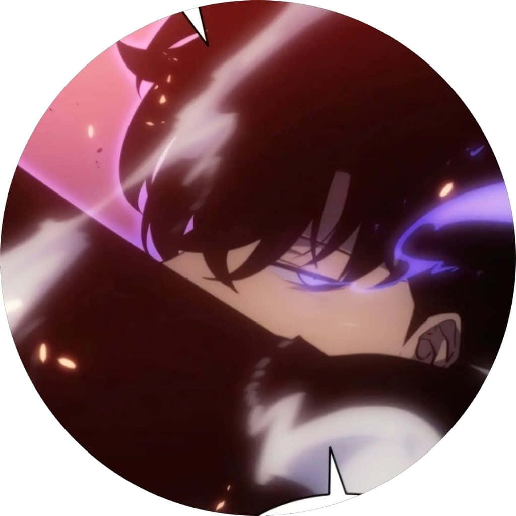 Discord Anime Pfp Purple Eyes Background
