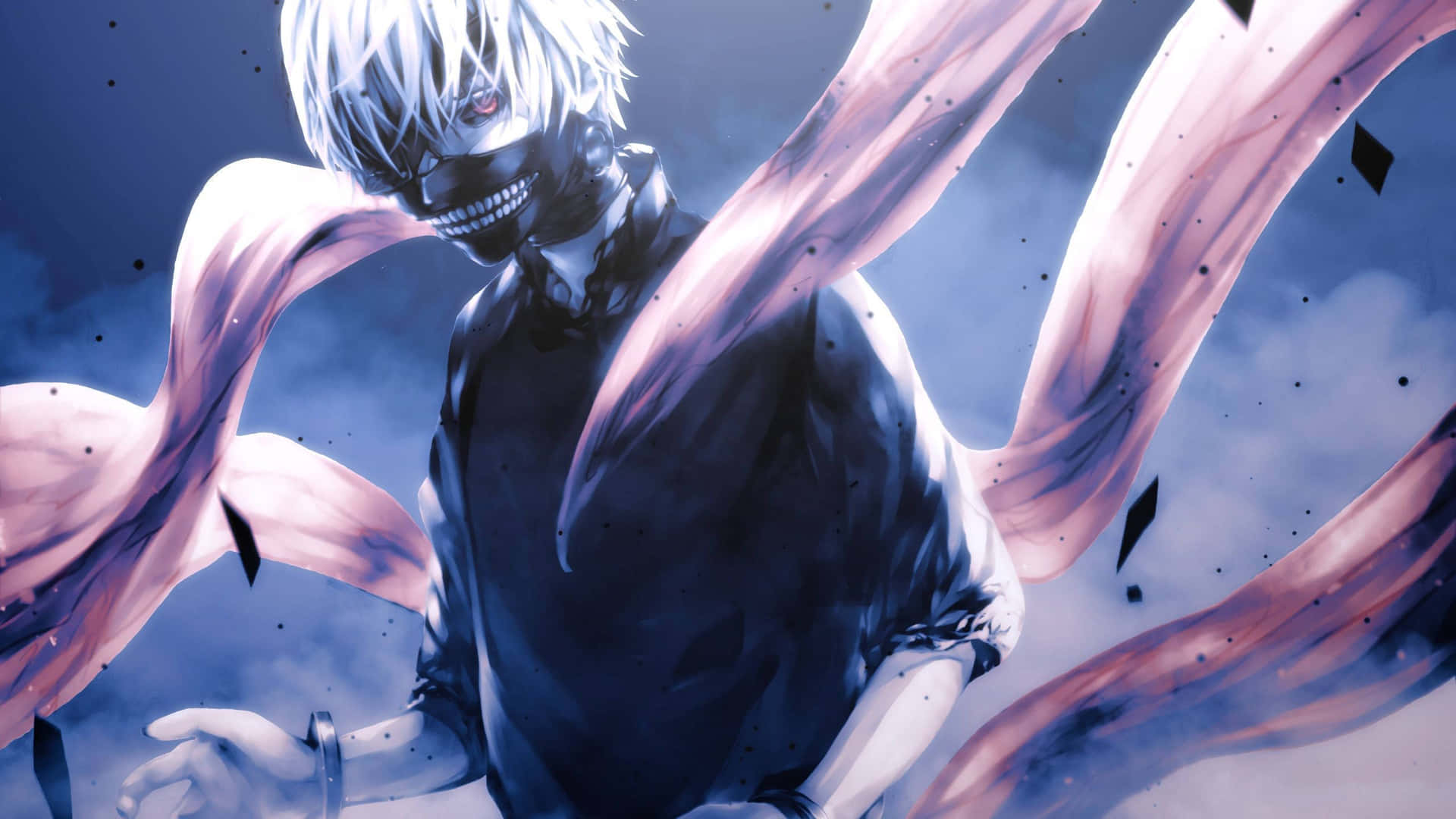 Discord Anime Pfp Scary Mask Background