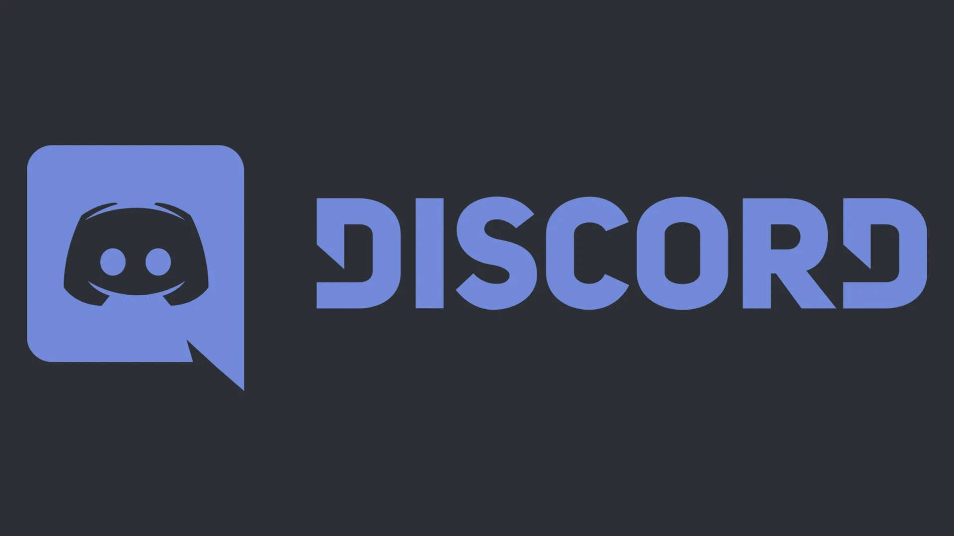 Discord Icon And Wordmark Background