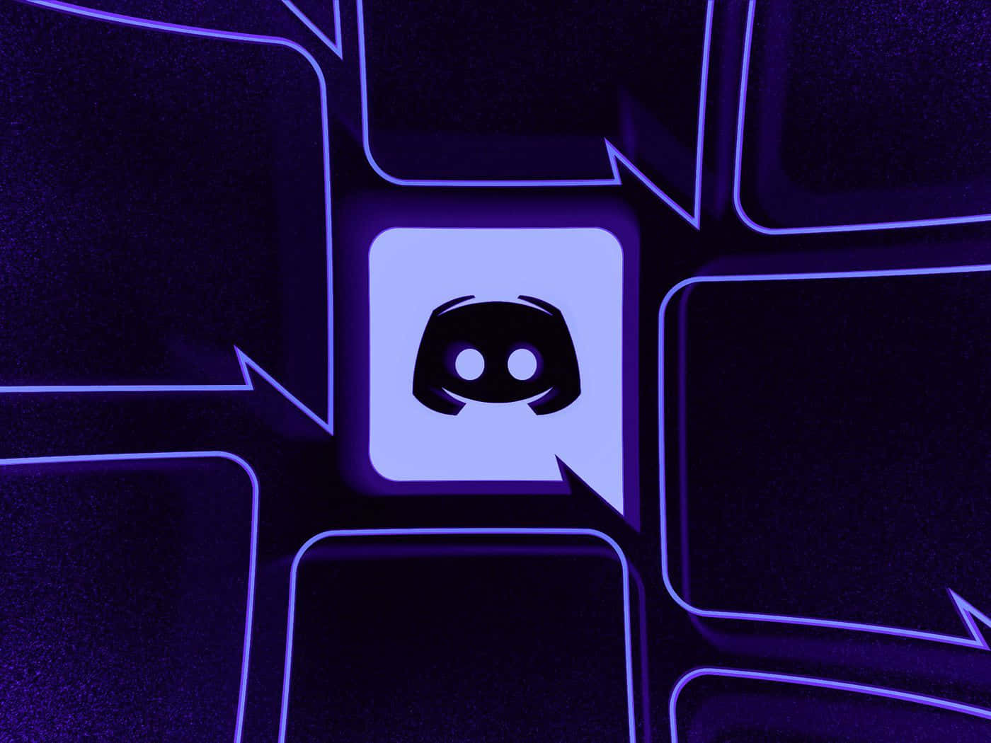 Discord Logo Cloud Bubbles