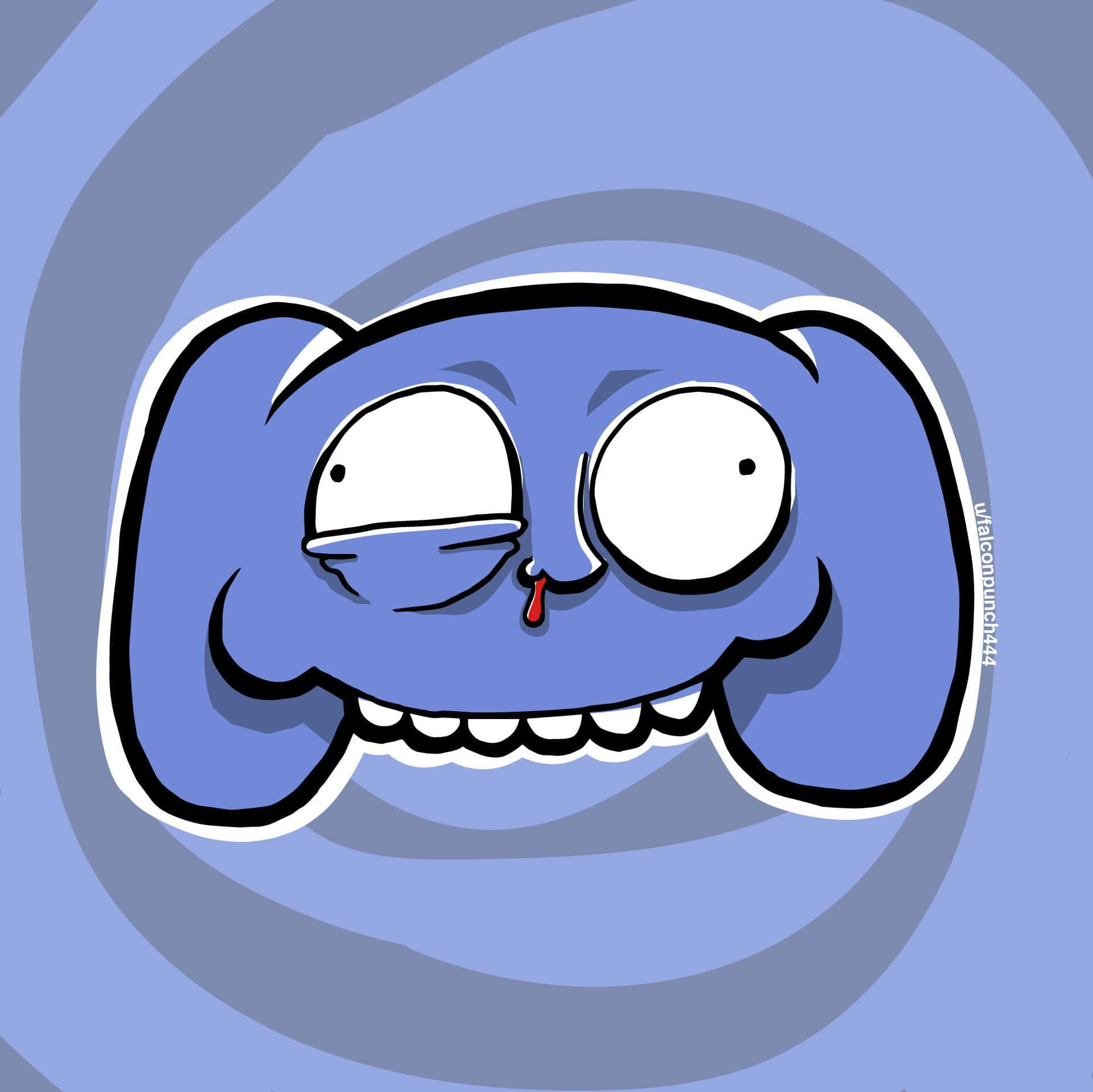 Discord Logo Digital Drawing