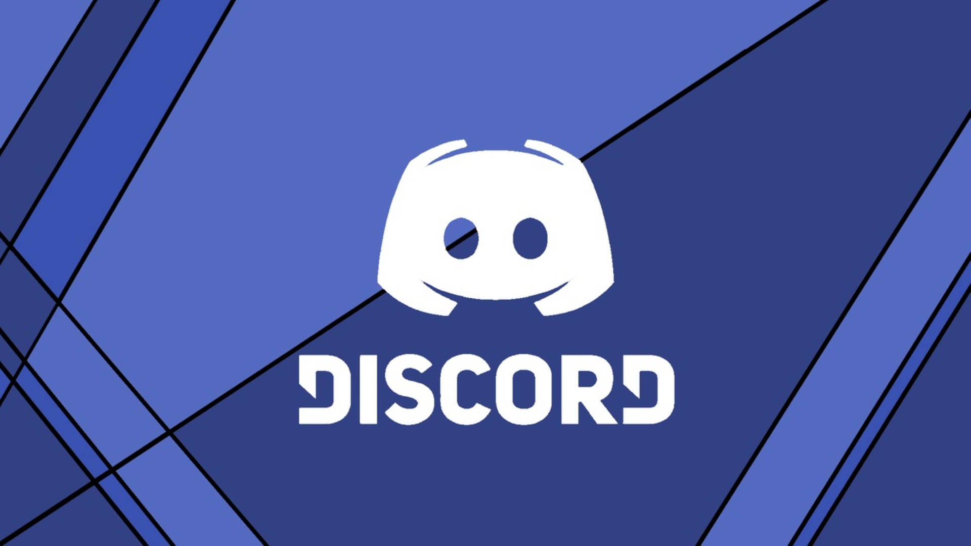 Discord Logo Geometric Art Background