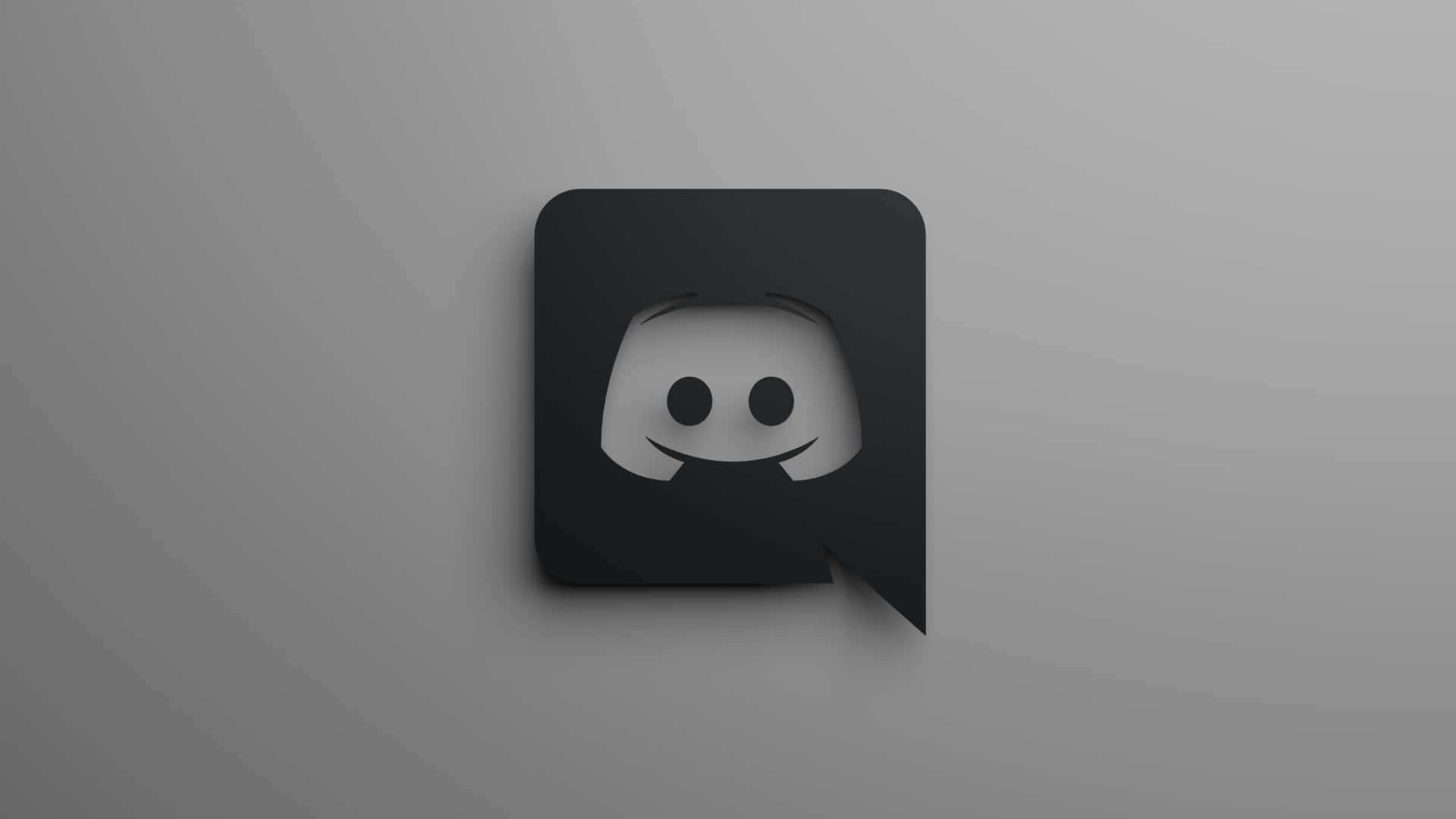 Discord Logo Grayscale