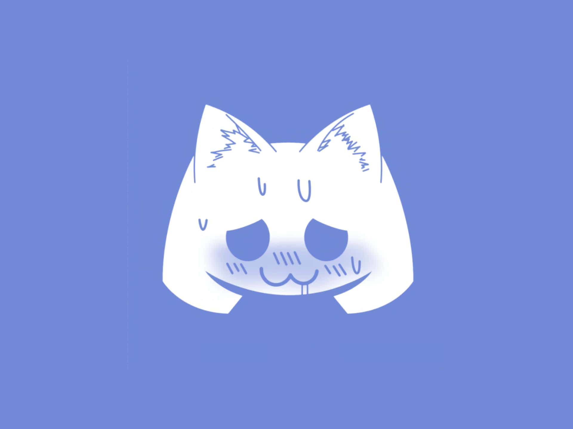 Discord Logo Like Anime Cat