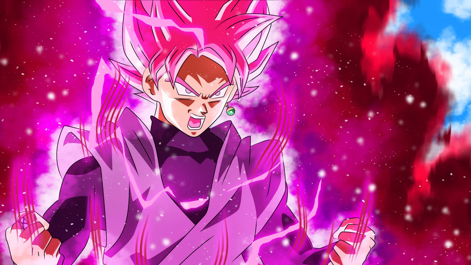 Discover A Whole New Level Of Power With Goku Black 4k Background