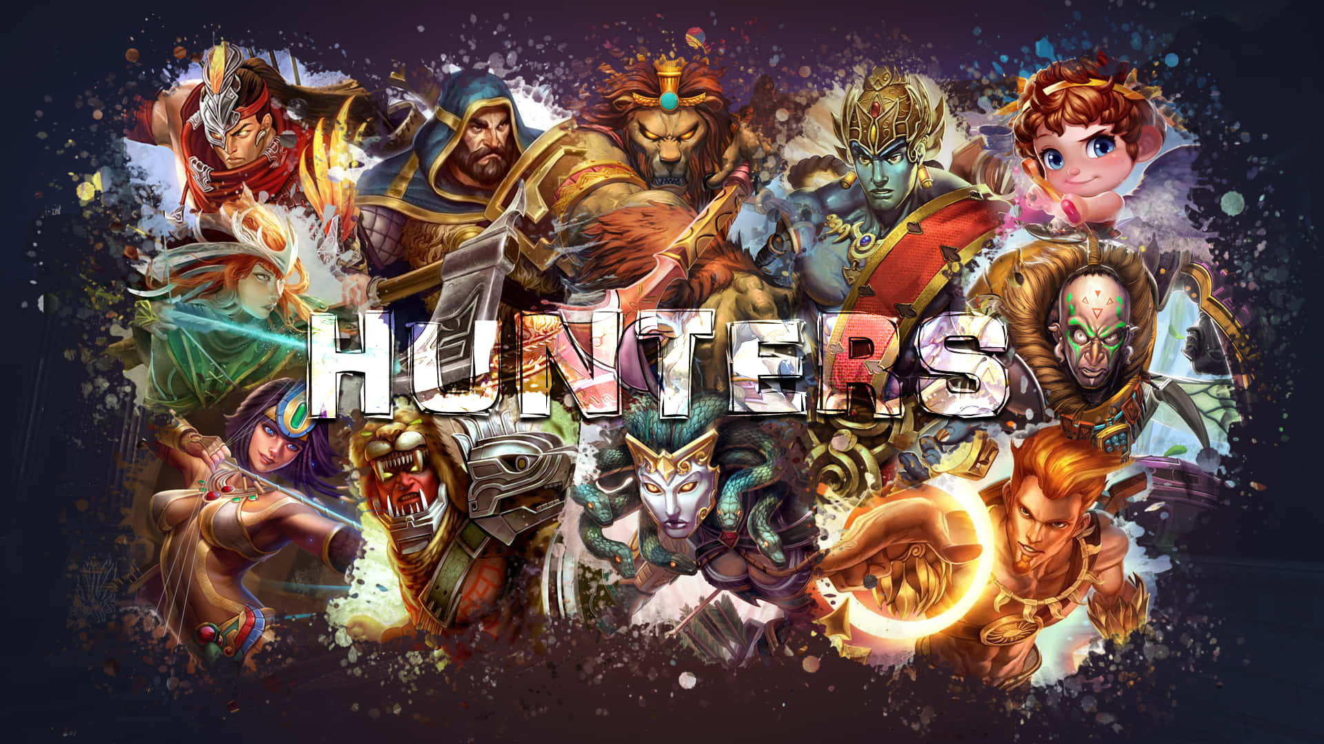 Discover Divine Battle In Smite Background