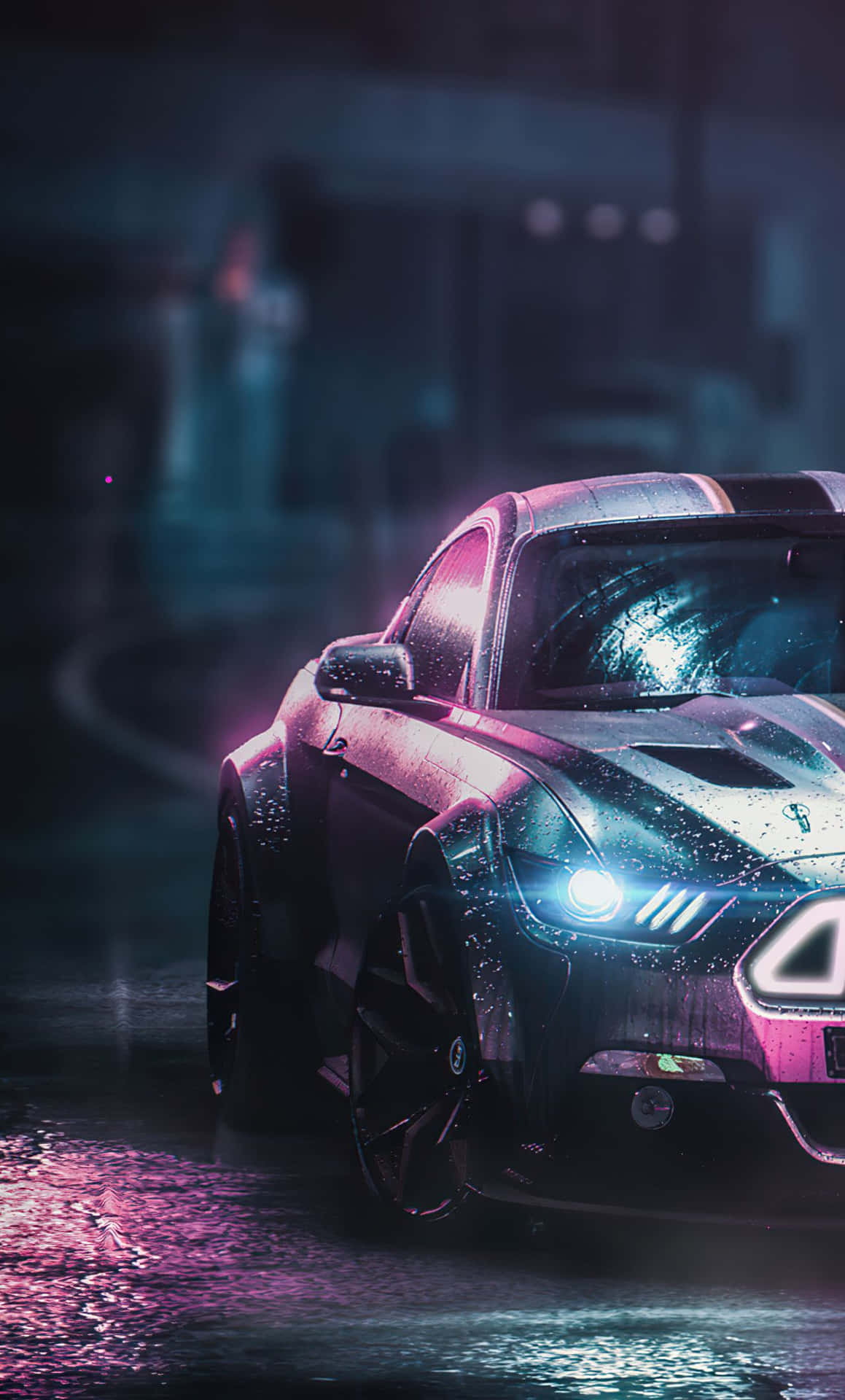 Discover Freedom With The Newest Mustang Iphone. Background