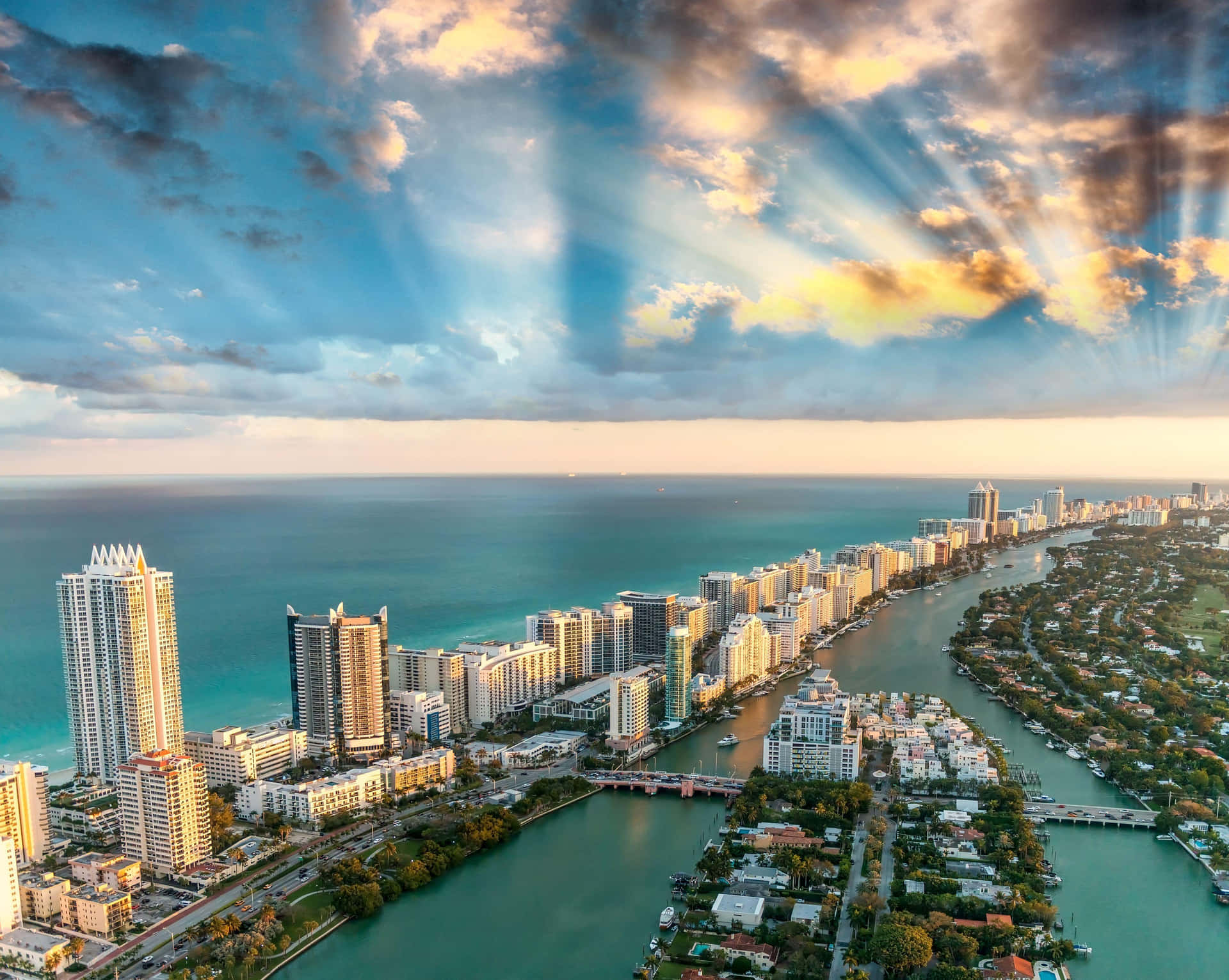 Discover Miami's Beauty In 4k Background