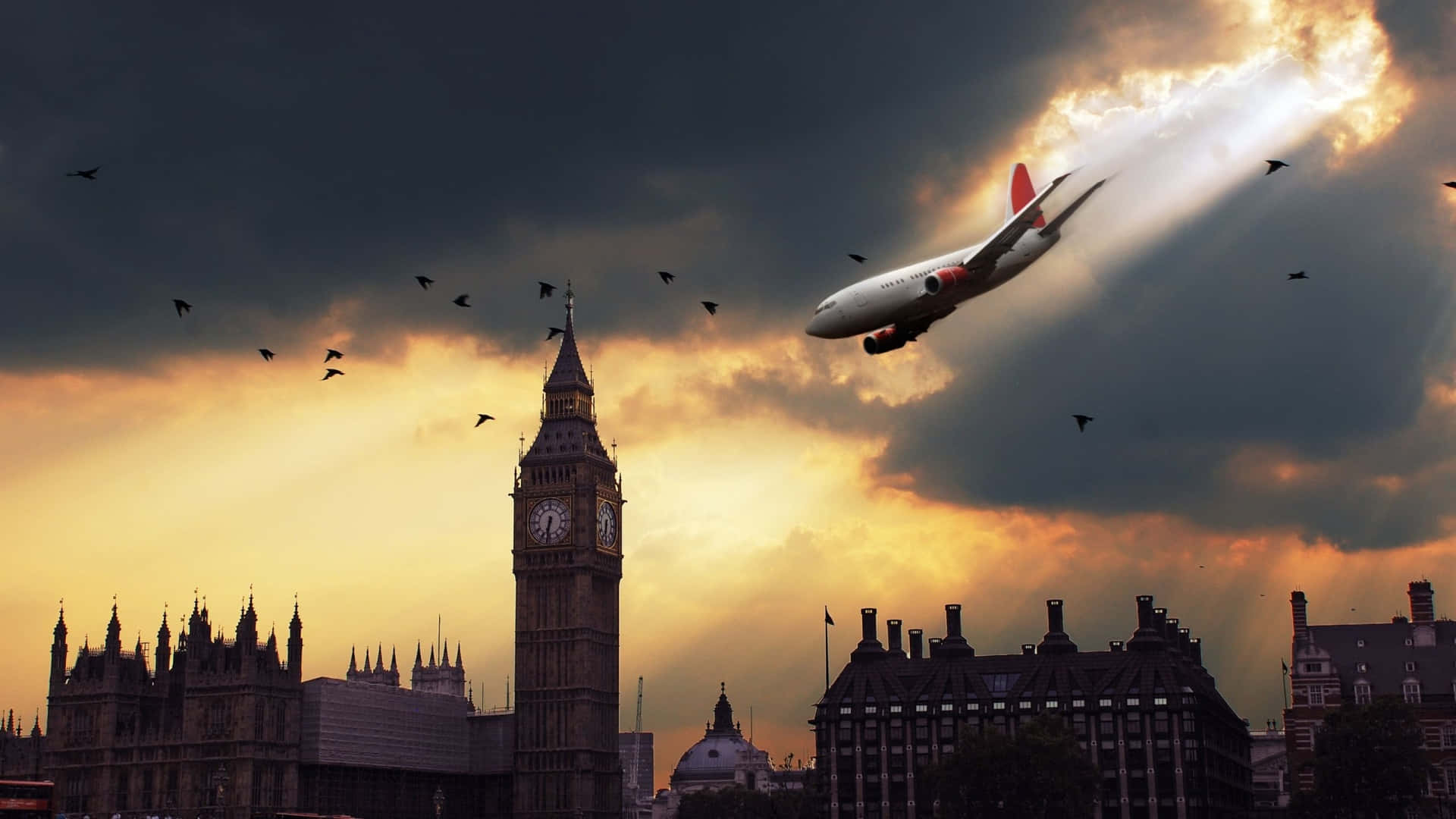 Discover New Adventures With A Cool Plane! Background