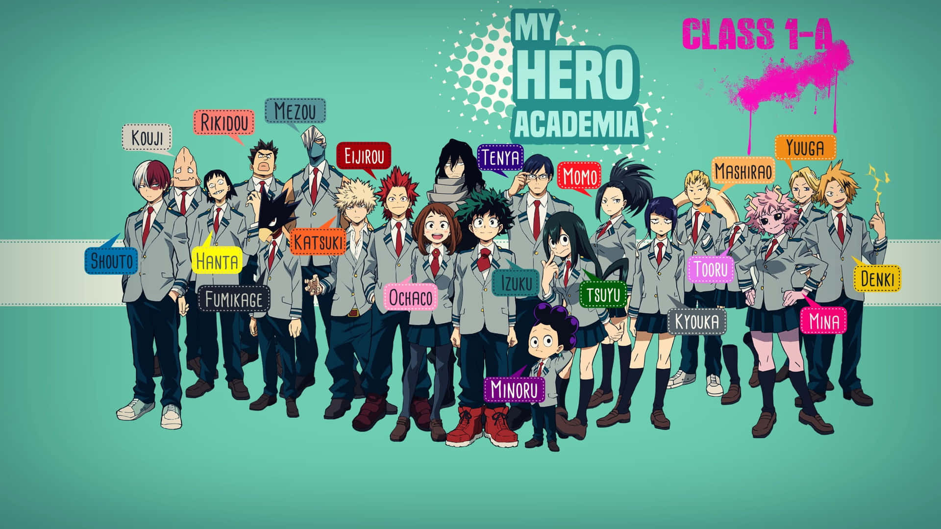 Discover The Aesthetic Beauty Of My Hero Academia Background