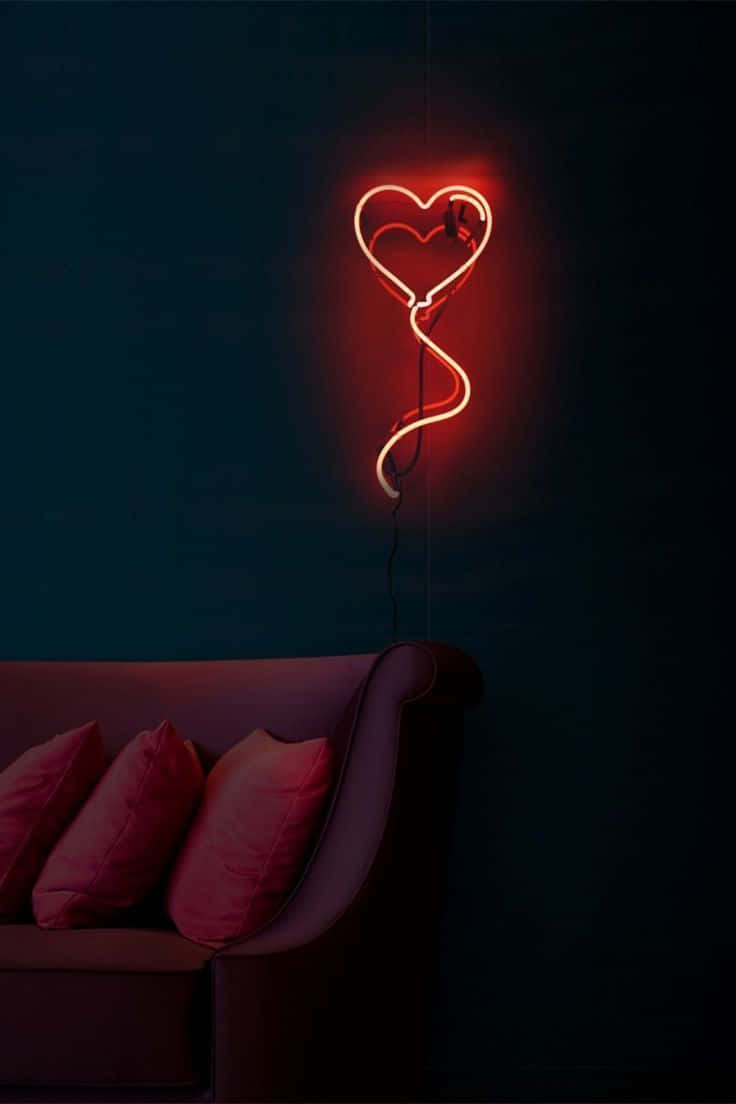 Discover The Beauty Of Neon Lights Aesthetic Background