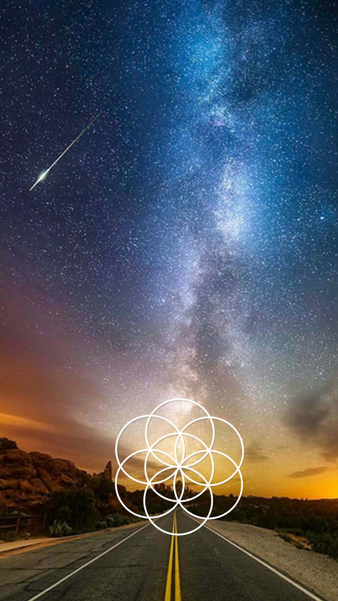 Discover The Beauty Of Sacred Geometry Patterns Background