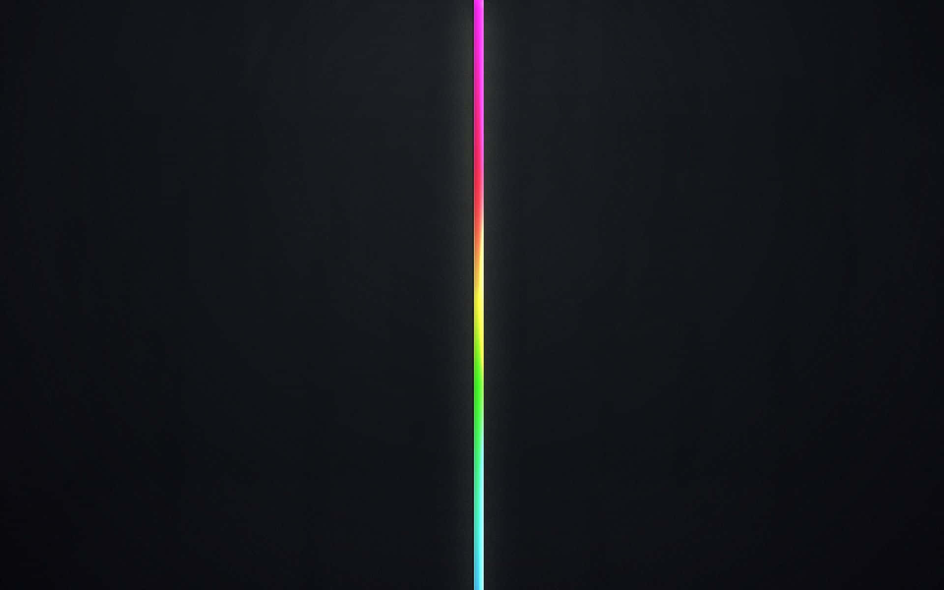 Discover The Beauty Of The Colors Of A Black Rainbow Background