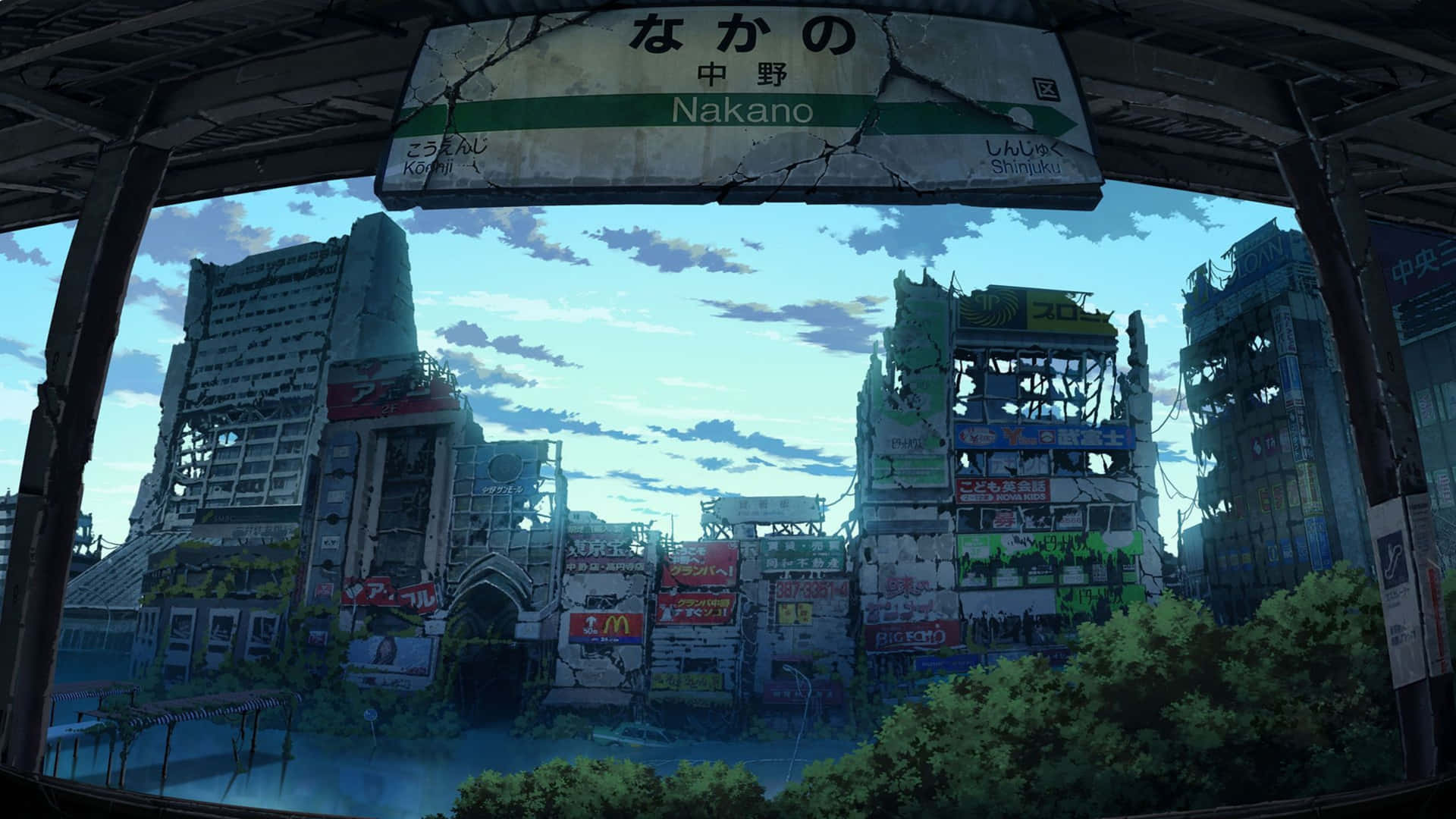 Discover The Captivating Cityscape Of 4k Anime Tokyo Background