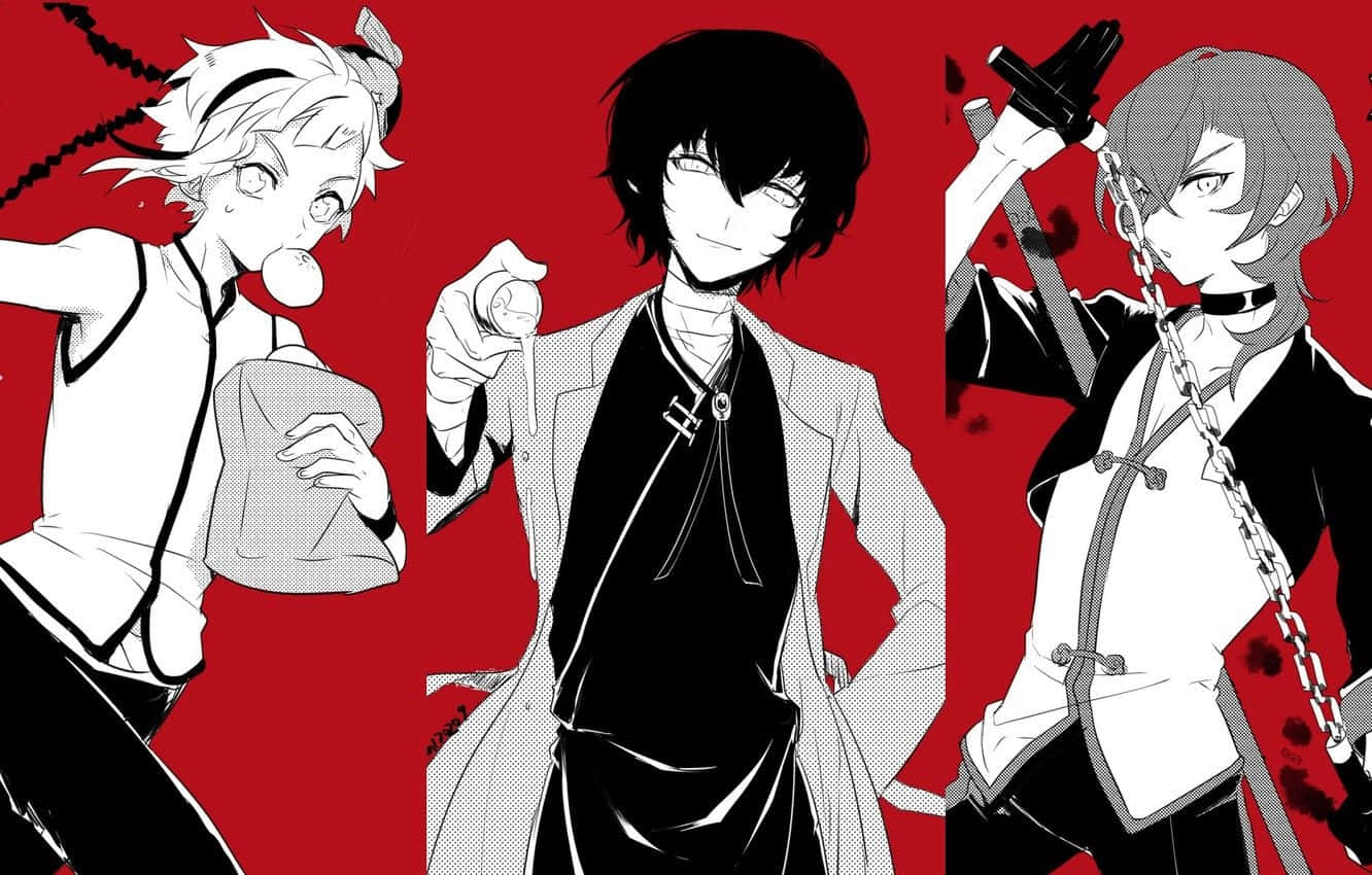 Discover The Colorful Cast Of Bungou Stray Dogs! Background