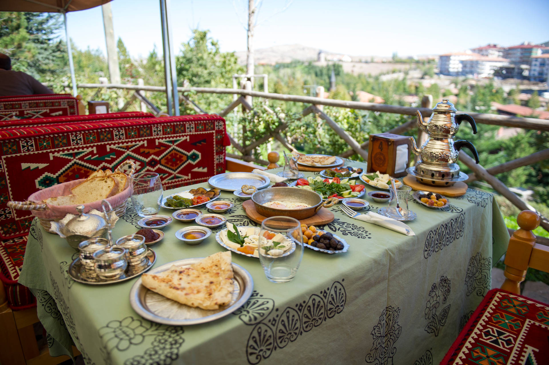 Discover The Delicious Traditional Cuisine Of Ankara Background