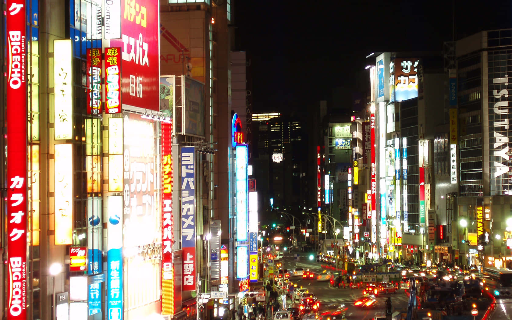 Discover The Enchantment Of Japanese Neon Lights Background
