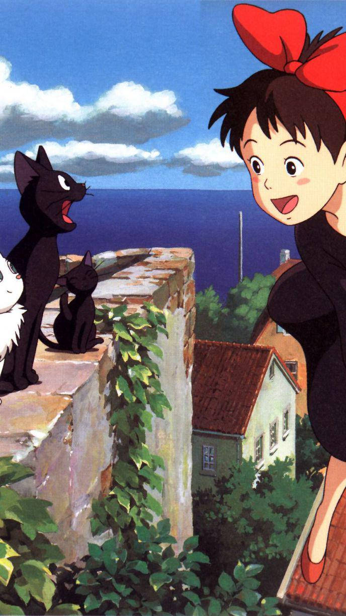 Discover The Iconic Art Of Studio Ghibli On Your Iphone! Background