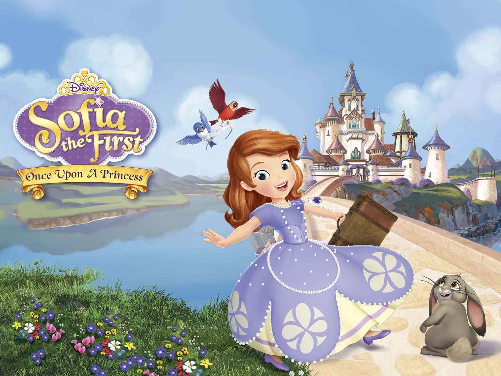 Discover The Magic Of Sofia The First With This Beautiful Wallpaper! Background