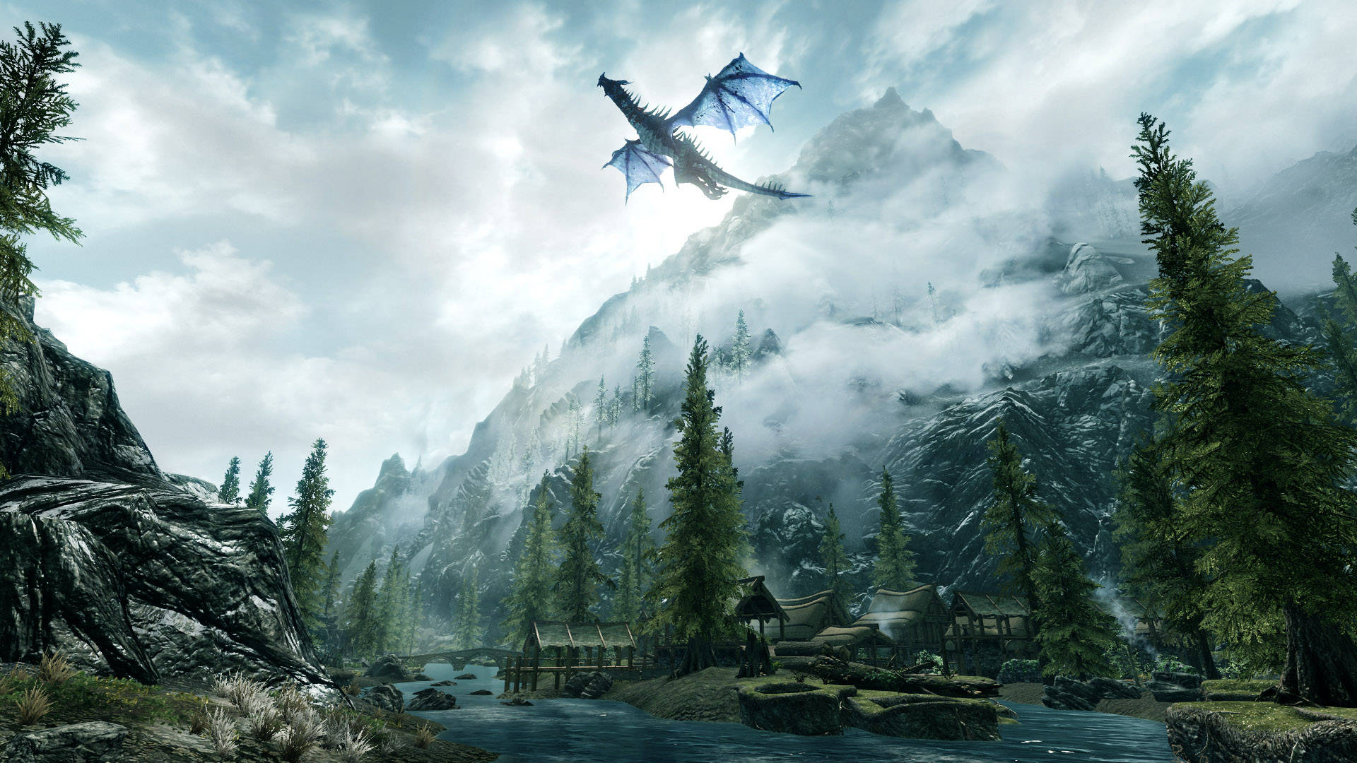 Discover The Magic Of The Elder Scrolls V: Skyrim Background