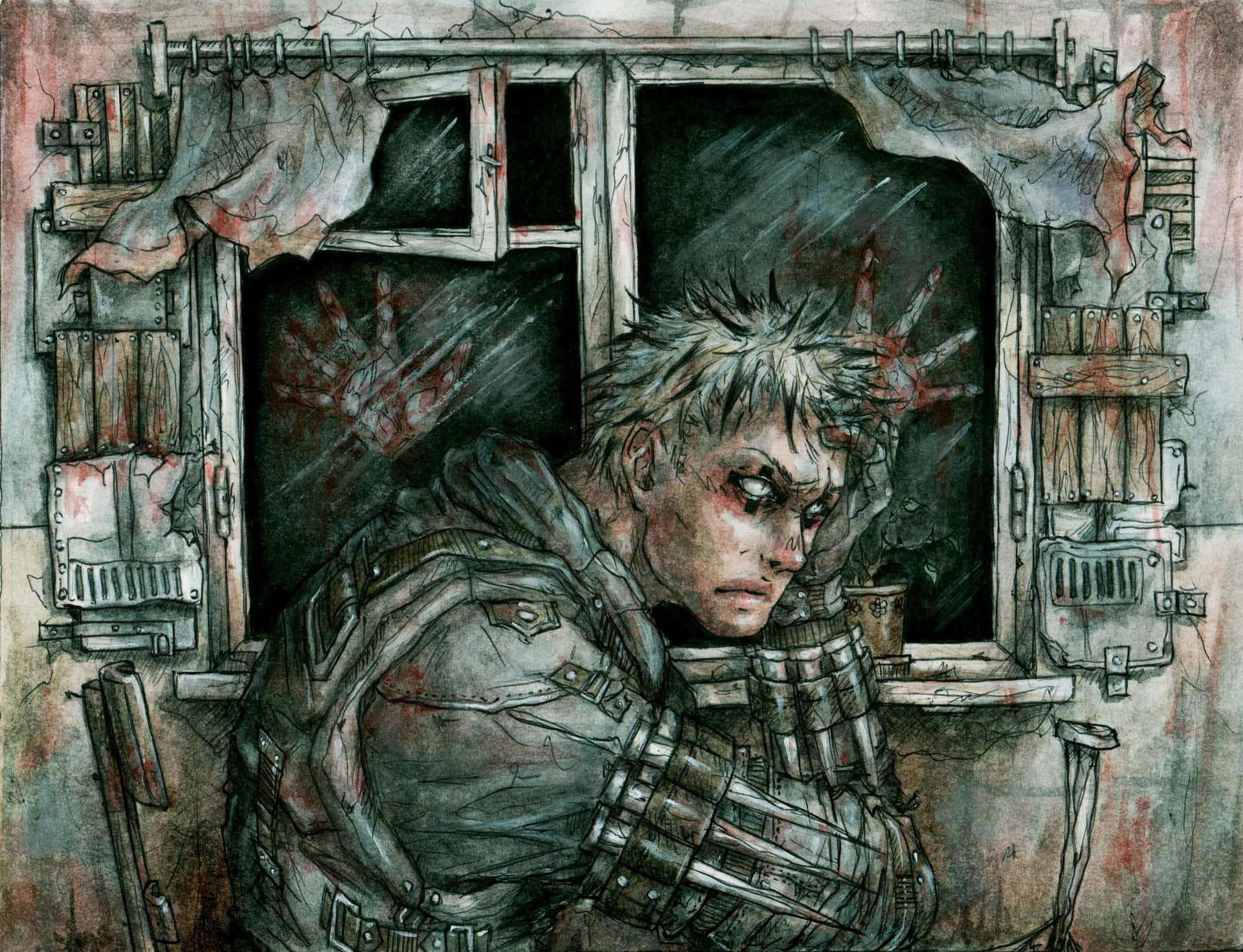 Discover The Strange World Of Dorohedoro Background