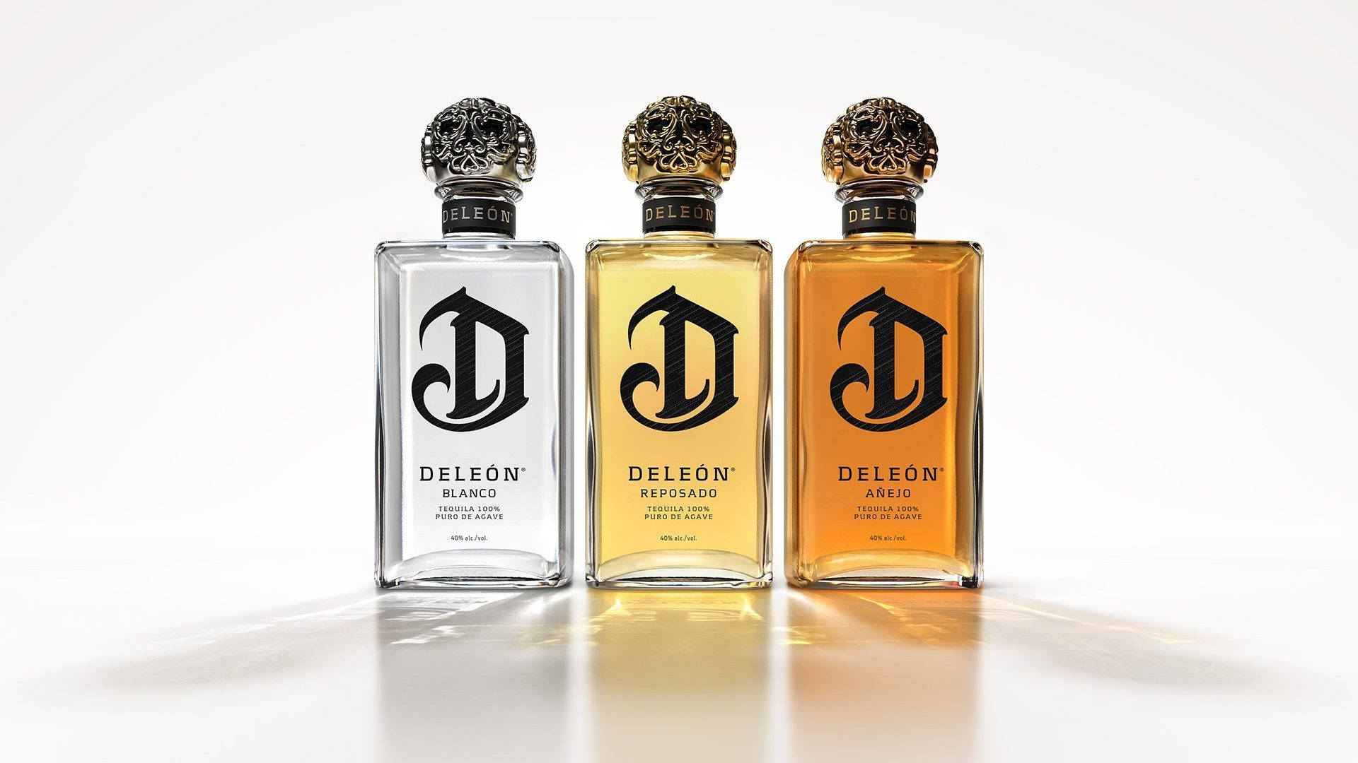 Discover The Supreme Essence Of Deleon Tequila Blanco, Reposado, And Añejo Background