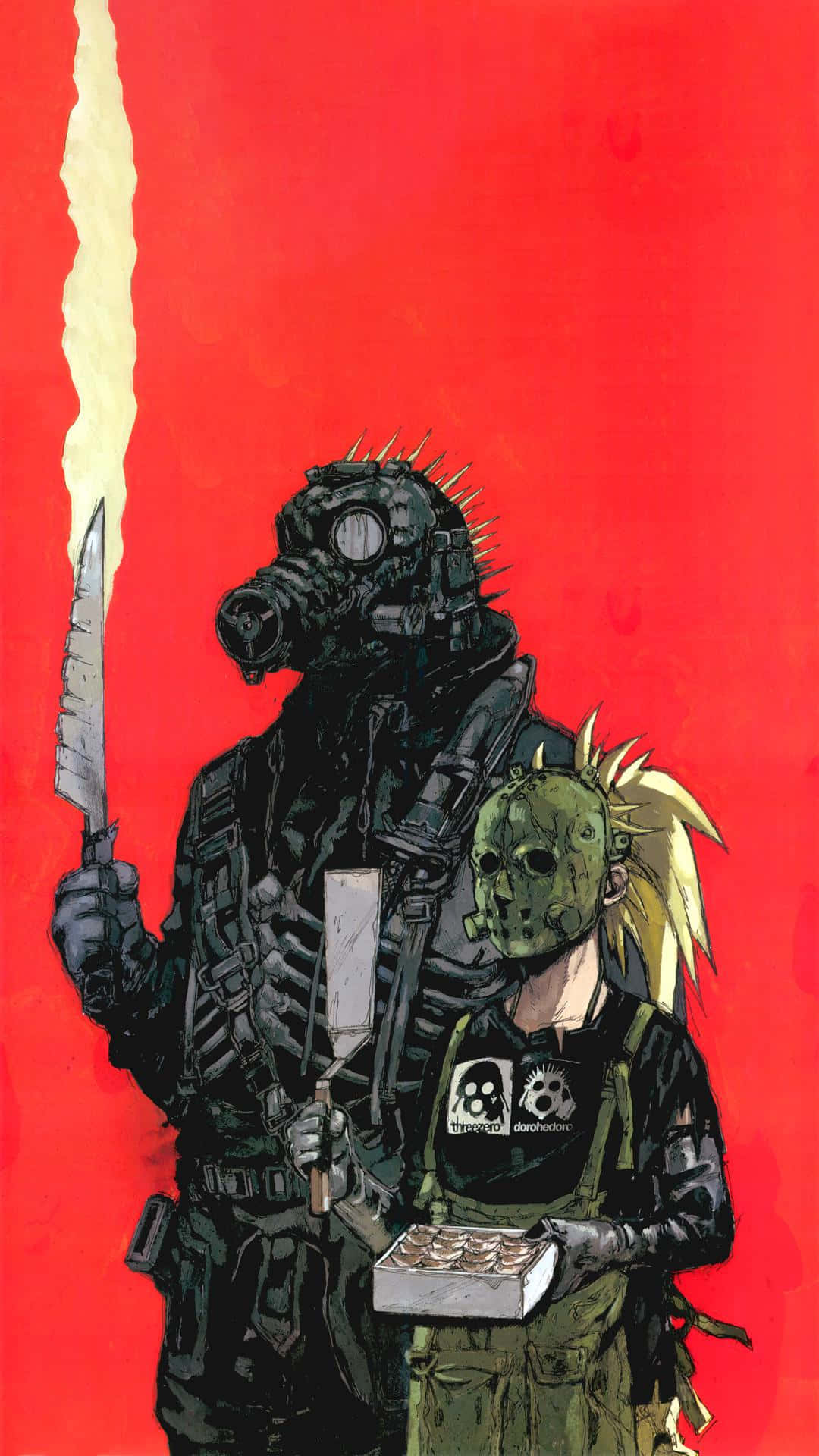 Discover The Surreal World Of Dorohedoro Background