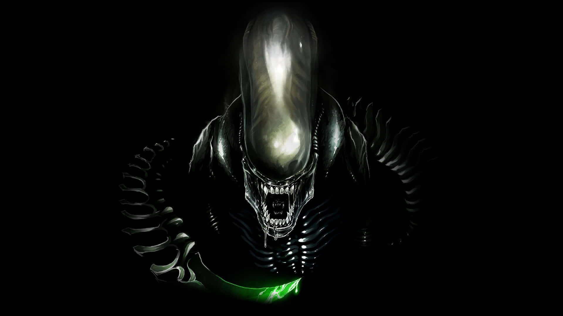 Discover The Vastness Of Outer Space With Alien 4k Background