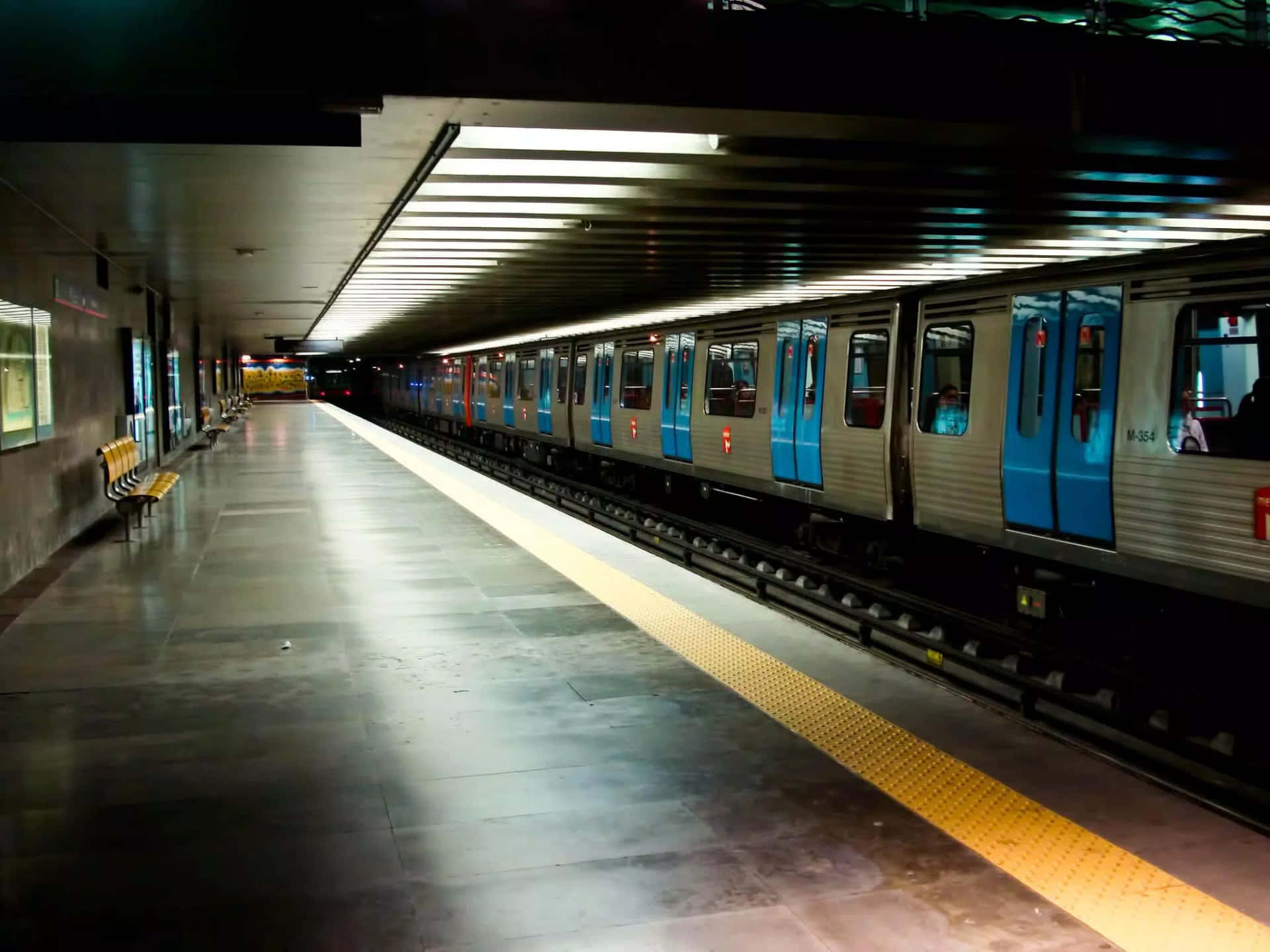 Discover The Wonders Of The Metro Background