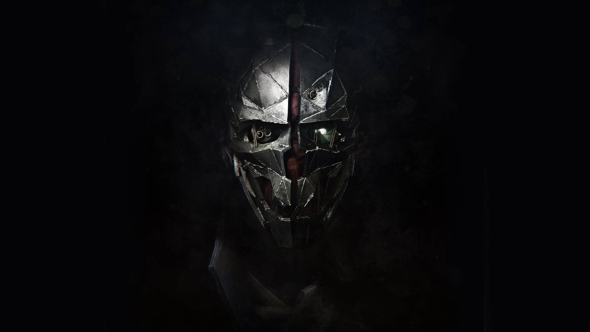 Dishonored 2 Corvo Attano With Mask Background
