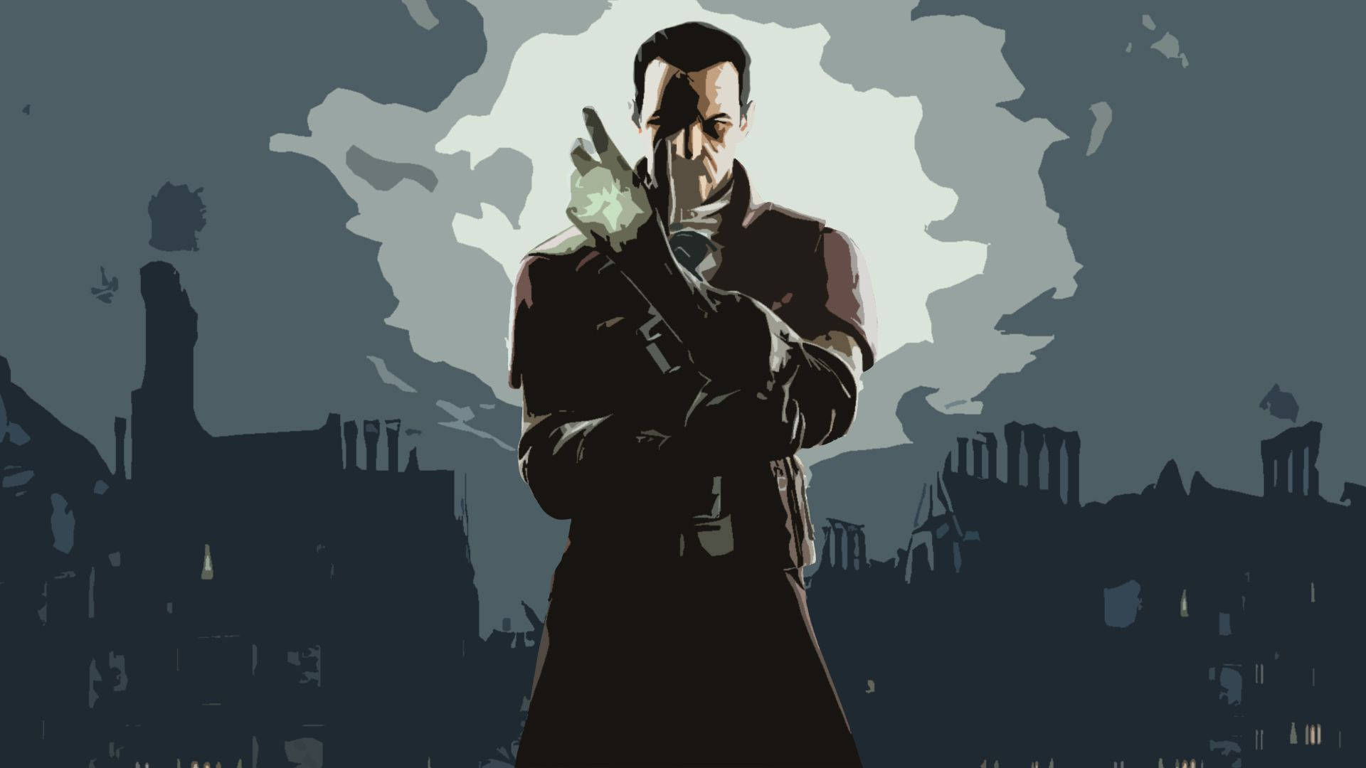 Dishonored 2 Daud Graphic Art Background