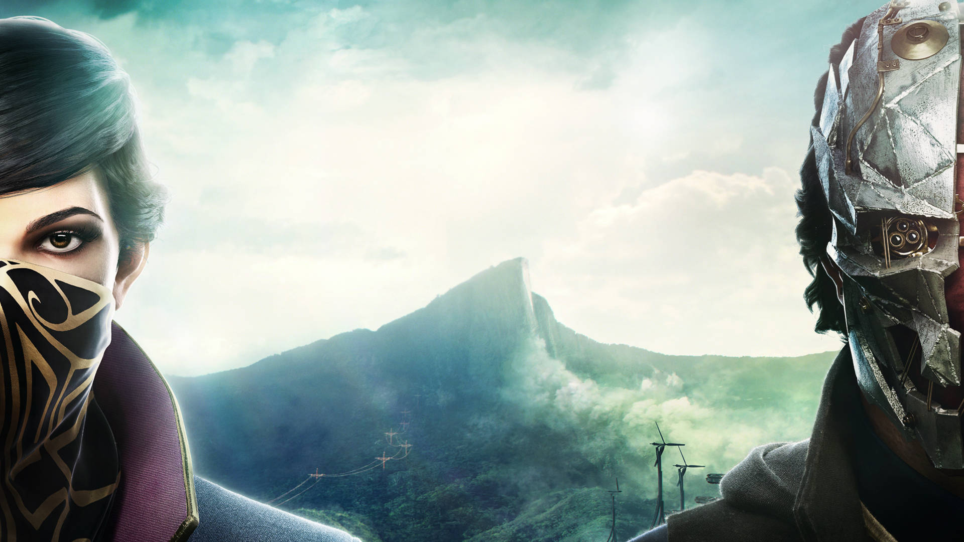 Dishonored 2 Emily And Corvo Shindaerey Peak Background